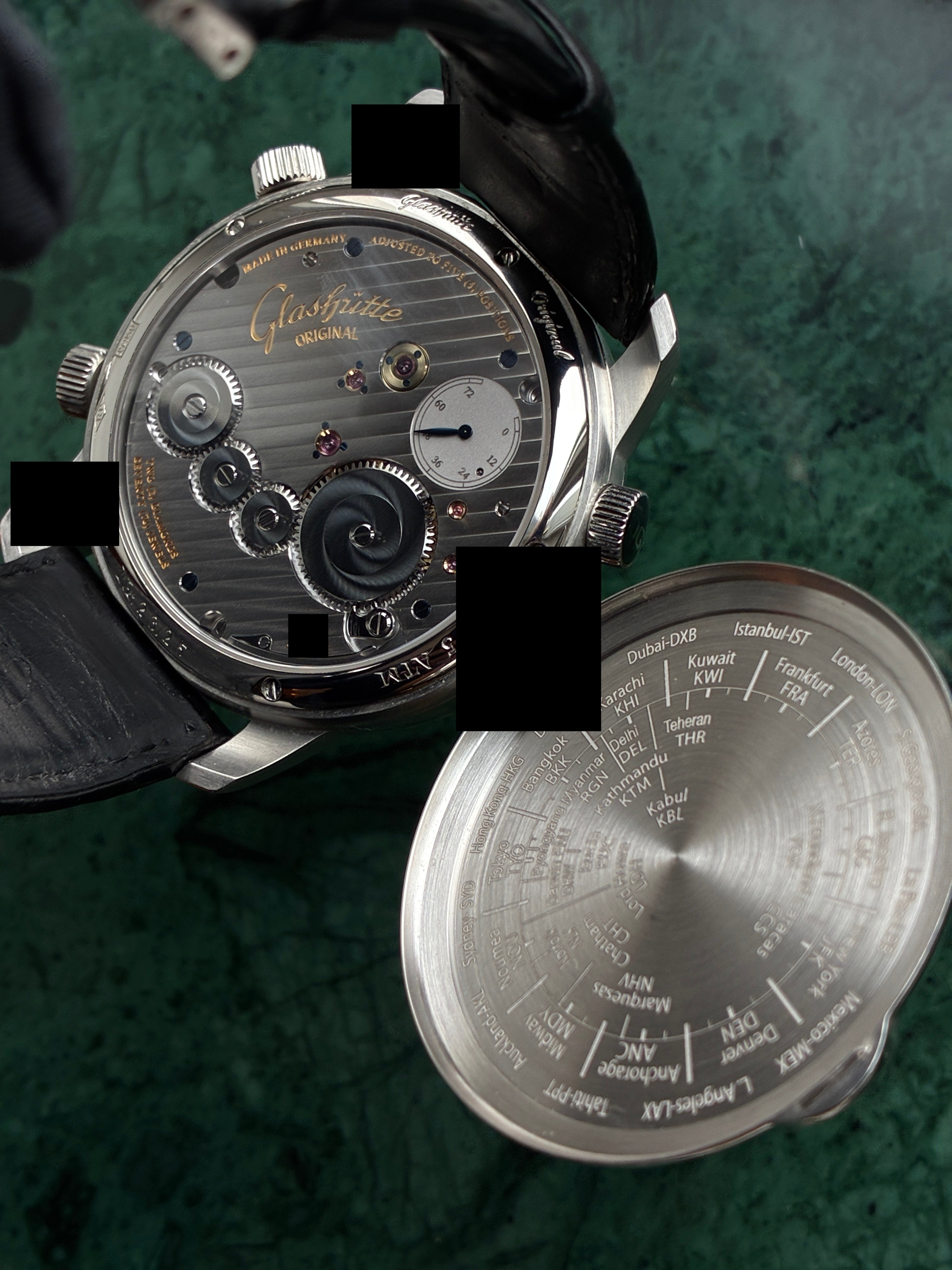 Grande Cosmopolite Tourbillon / Limited Edition of 25 / Platinum / Watch Winder Premium Set / on stock / folding clasp / 2020