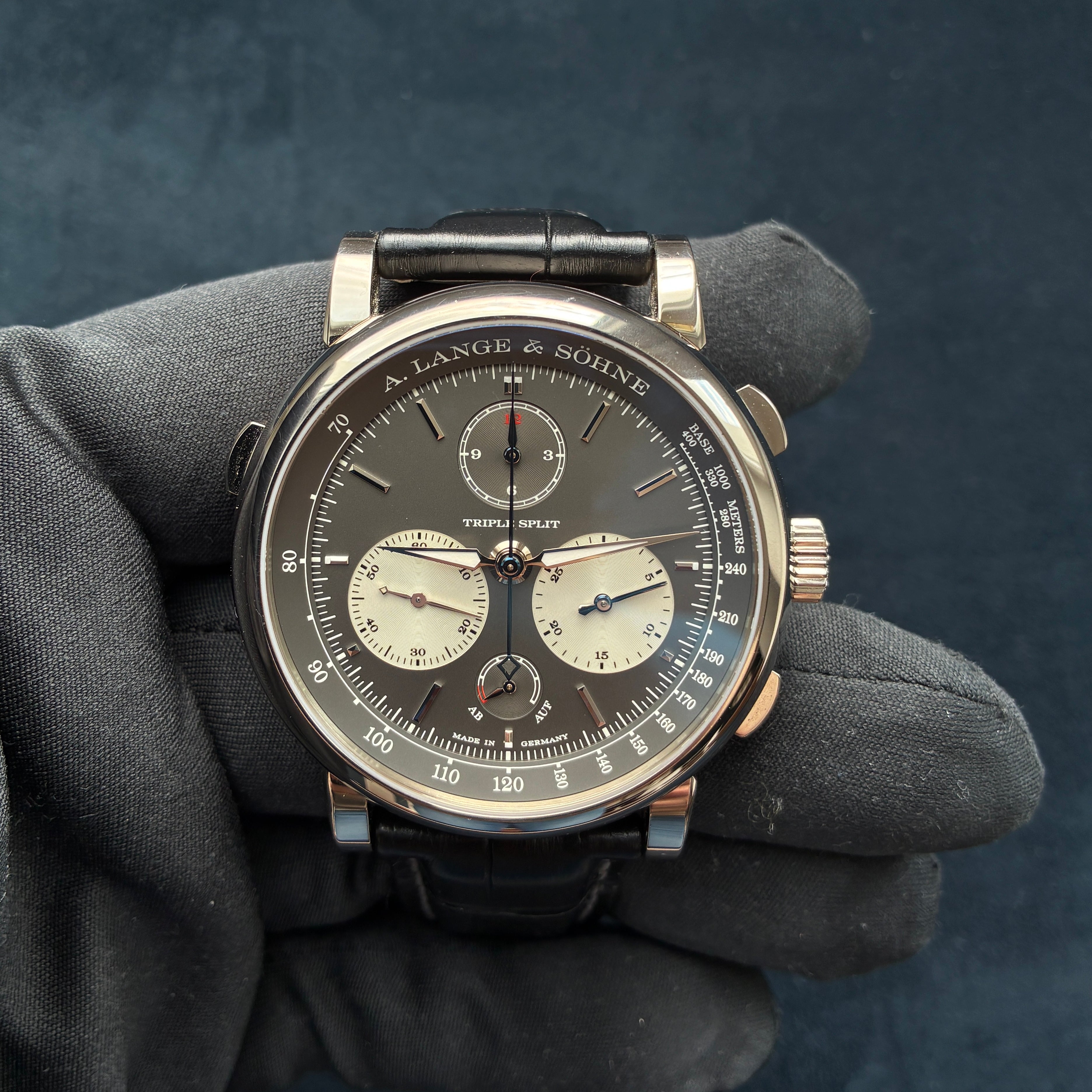 A. Lange & Söhne - Saxonia Triple Split / Limited / Whitegold / Folding clasp / Full-Set / 2021 - [product_sku]