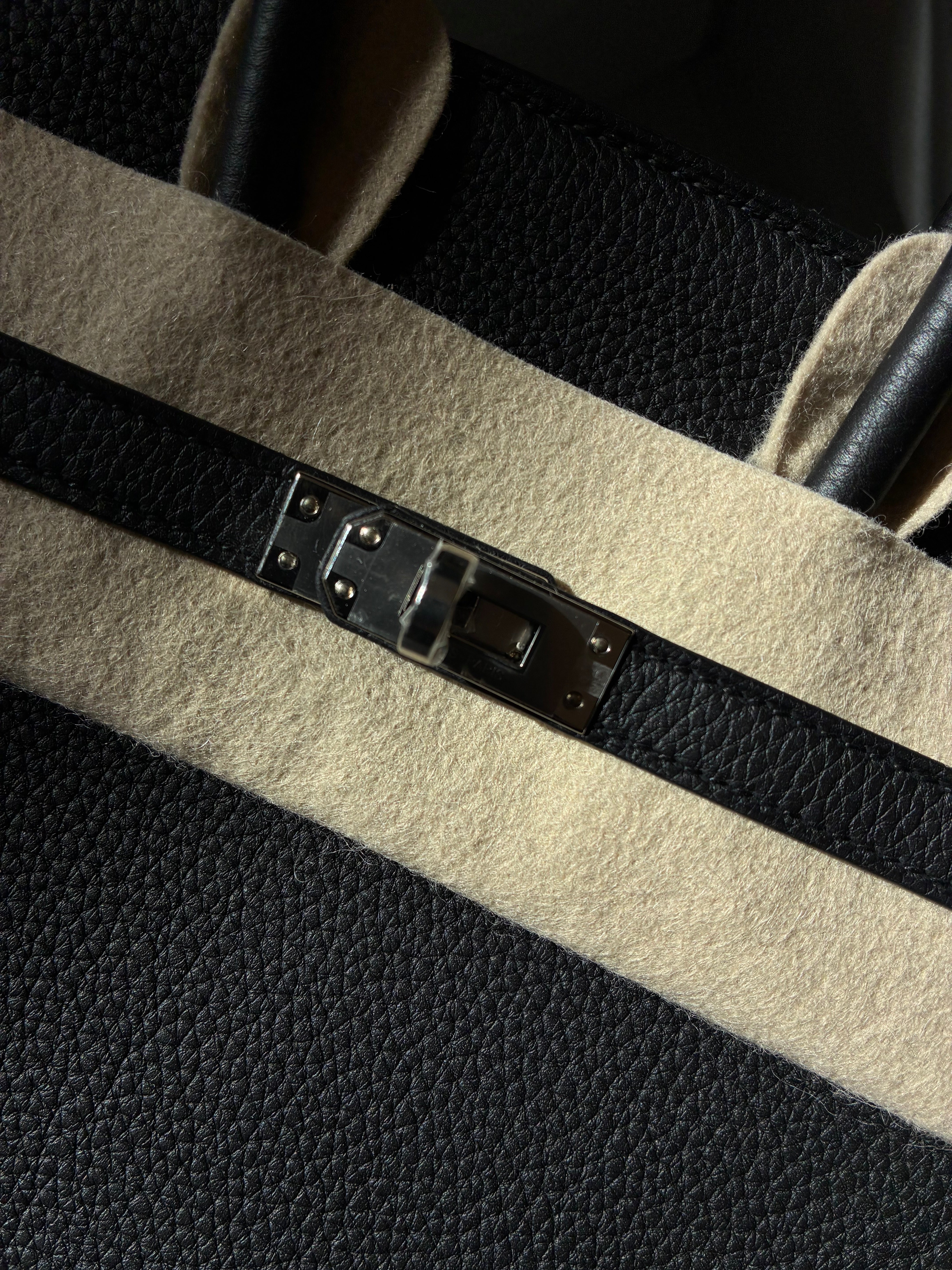 Hermes - Hermès Birkin 25 Togo Leder Noir Schwarz (2022) – Full Set inkl. Original Kaufbeleg - [product_sku]