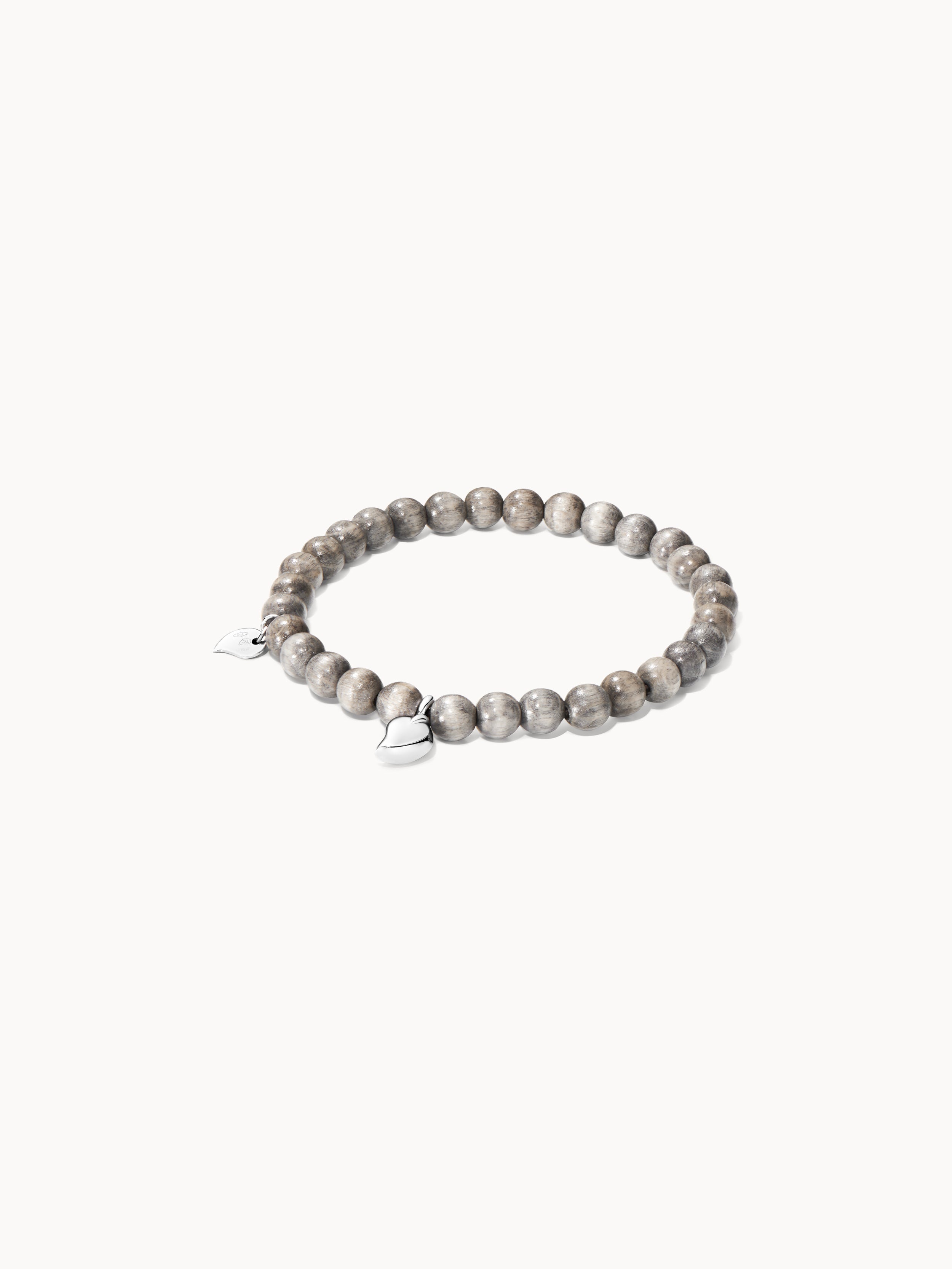 Armband India Greywood mit Weißgold Anhänger