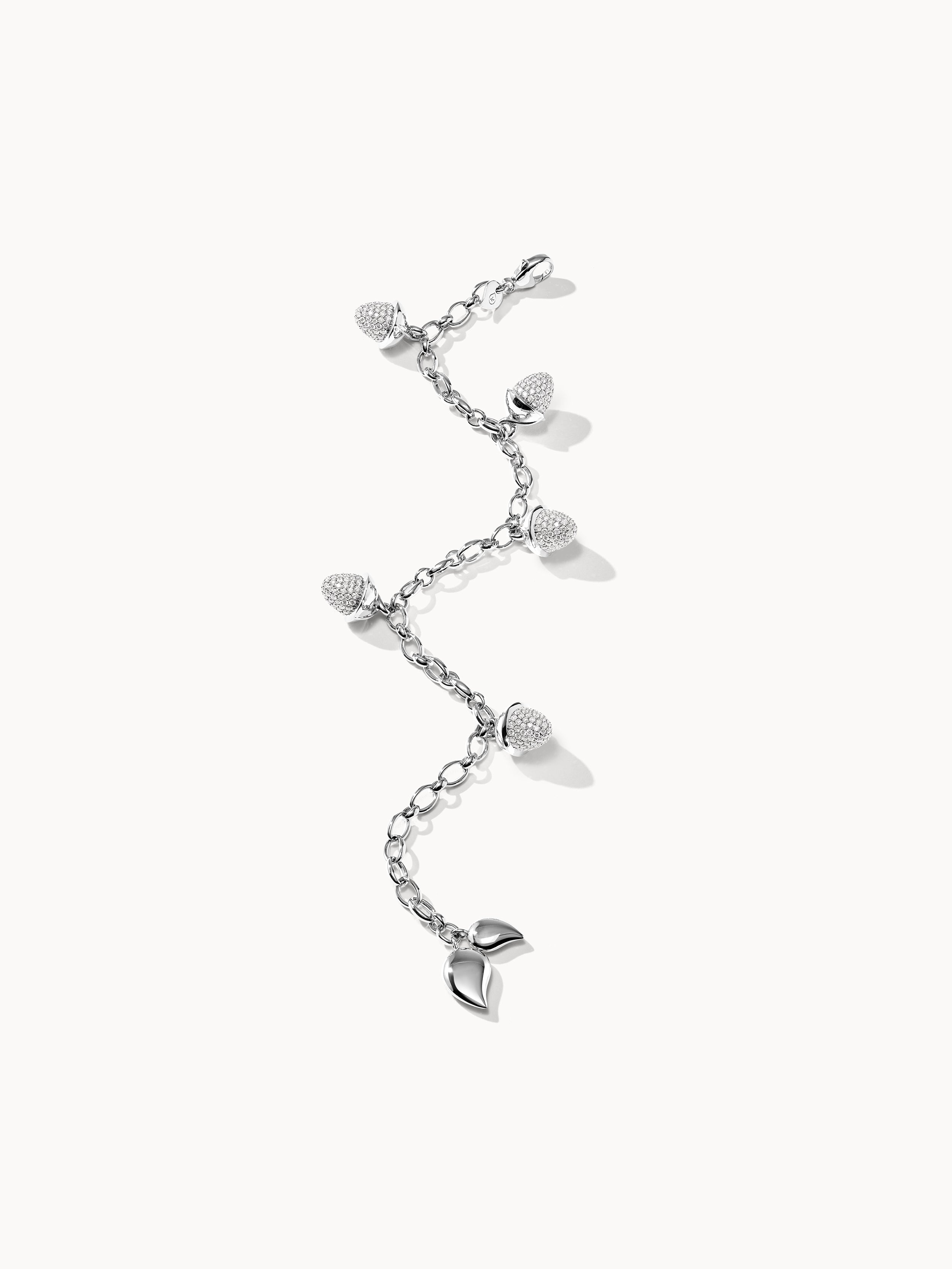 Armband Mikado Pavé Weißgold