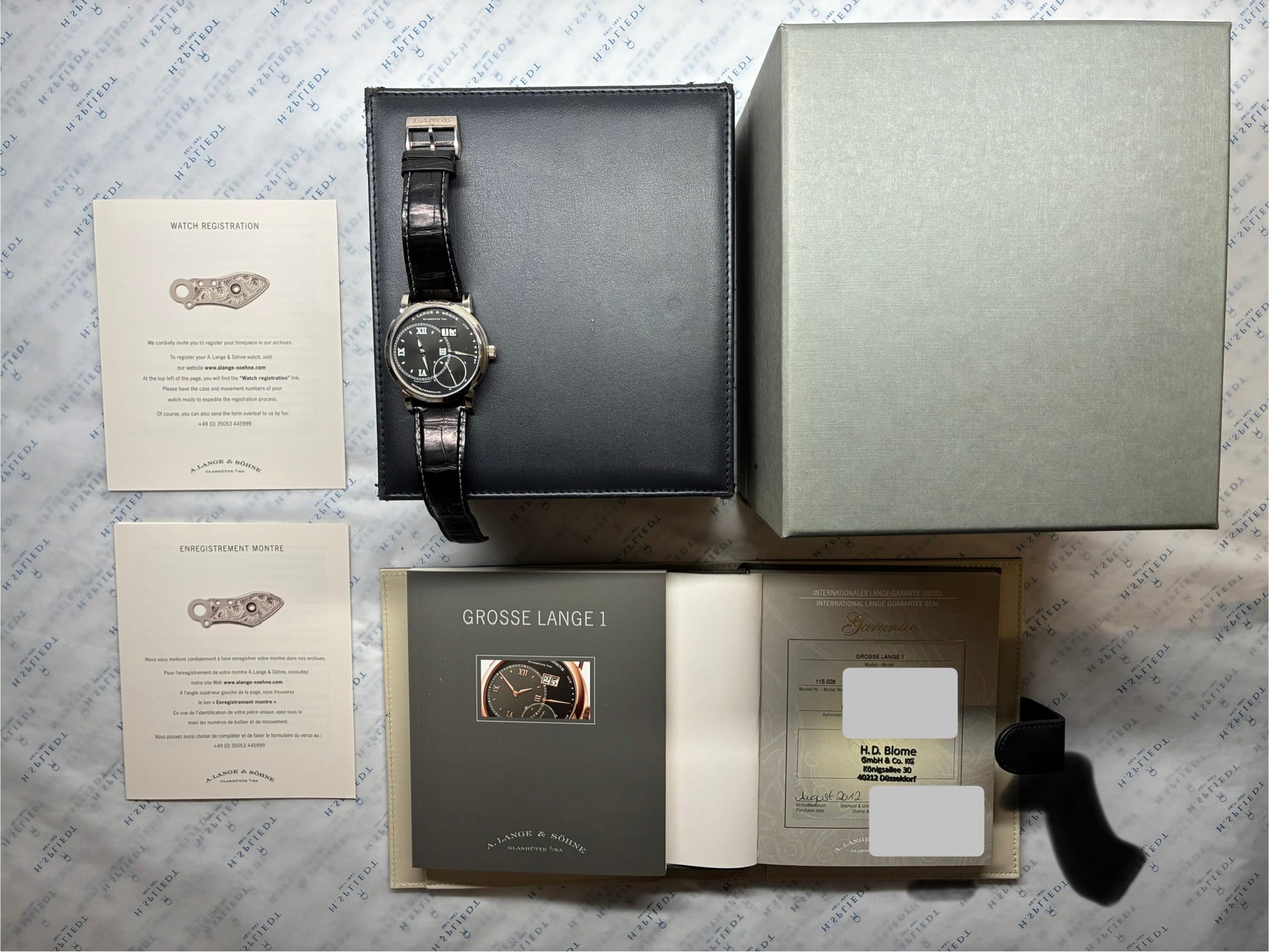 Grande Lange 1 White Gold Luminous