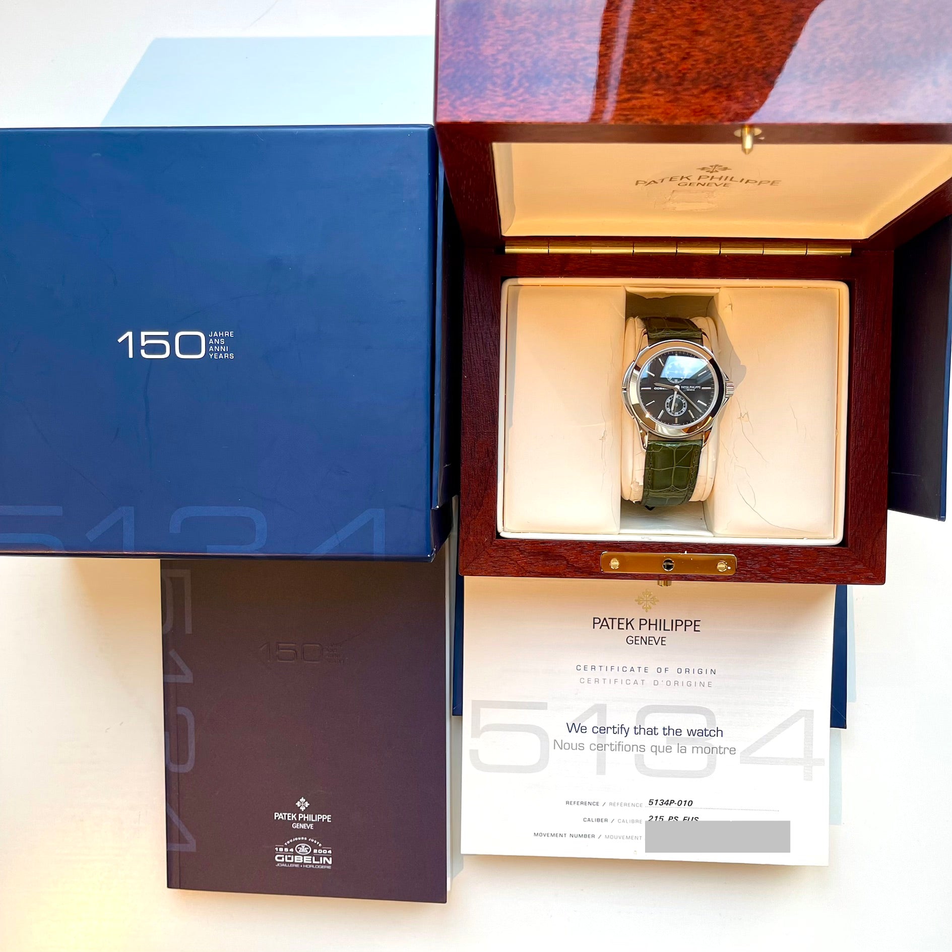 Patek Philippe - Calatrava Travel Time 150th anniversary Guebelin Special Edition (2004) - [product_sku]