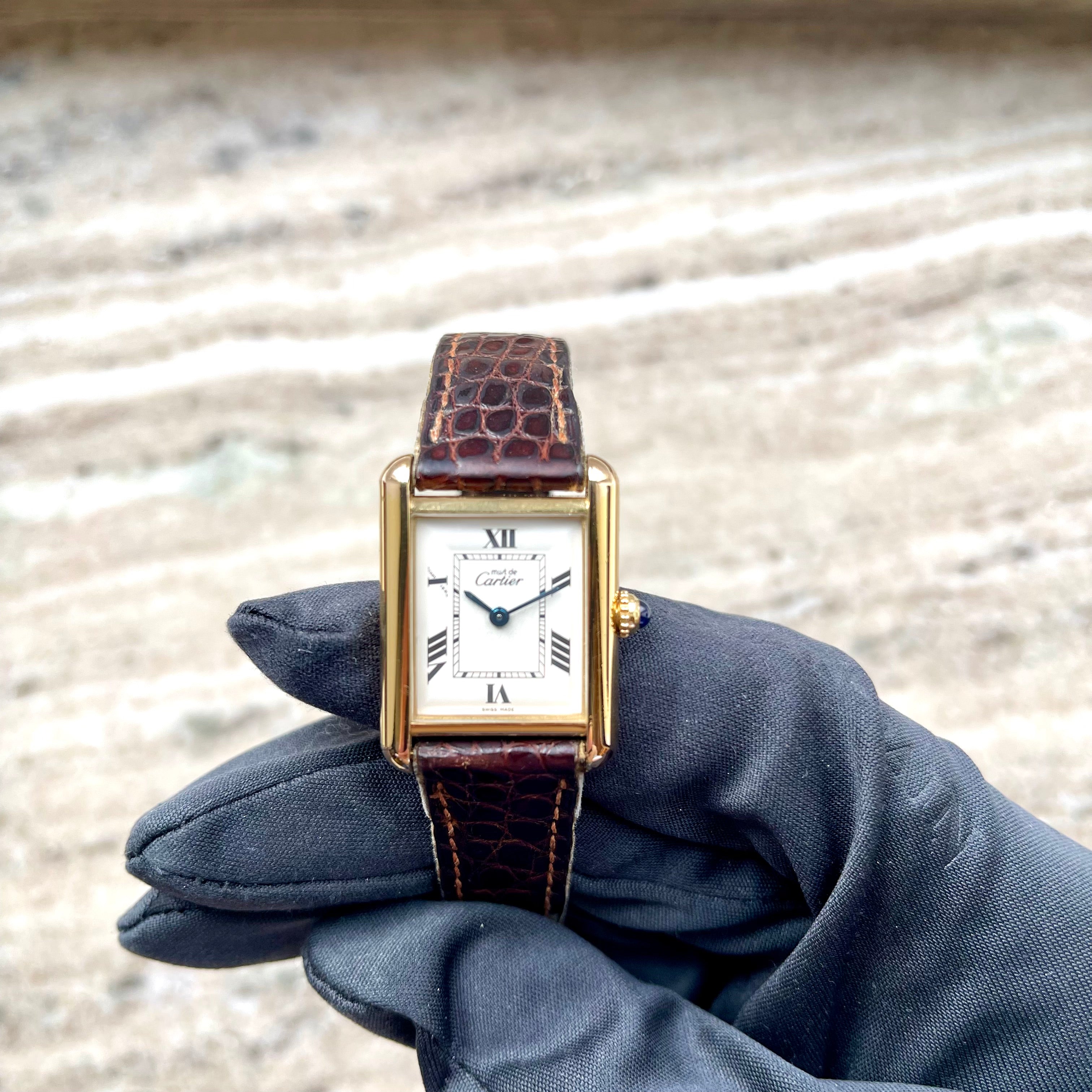 Cartier Tank Française / Set with Gemstones / Full Set / 2021