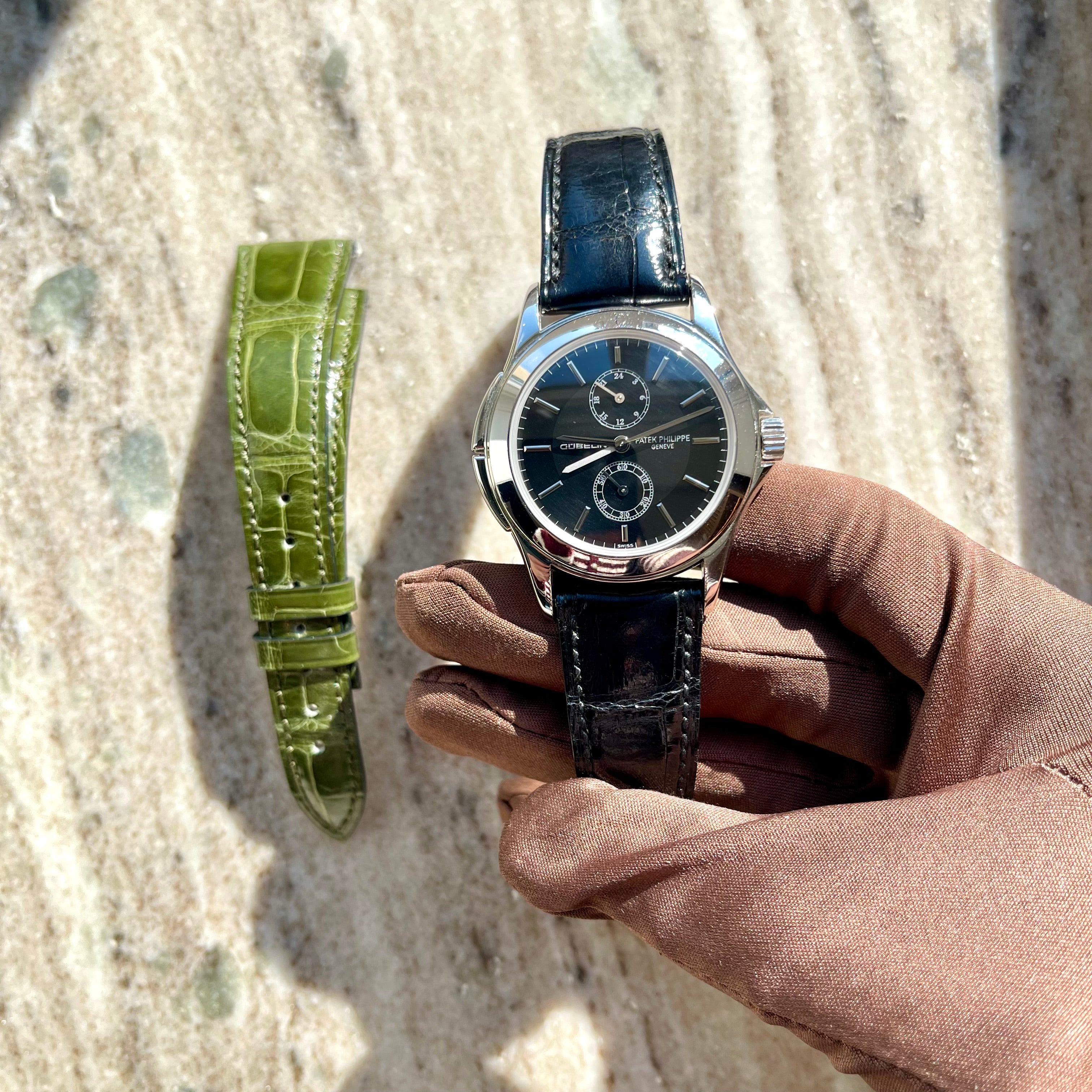 Patek Philippe - Calatrava Travel Time 150th anniversary Guebelin Special Edition (2004) - [product_sku]