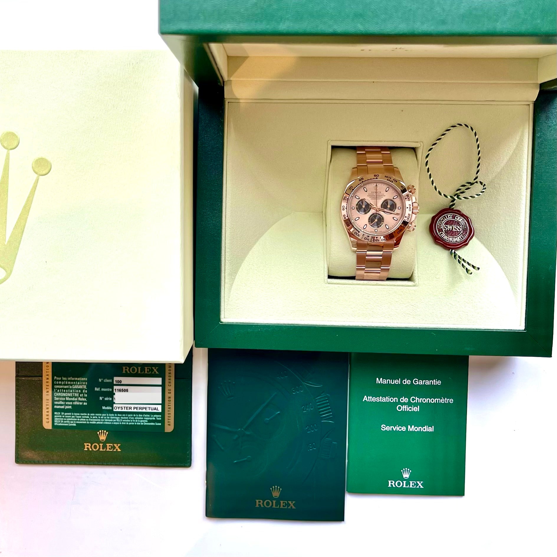 Rolex - Daytona Roségold / Service 26 (2010) - [product_sku]