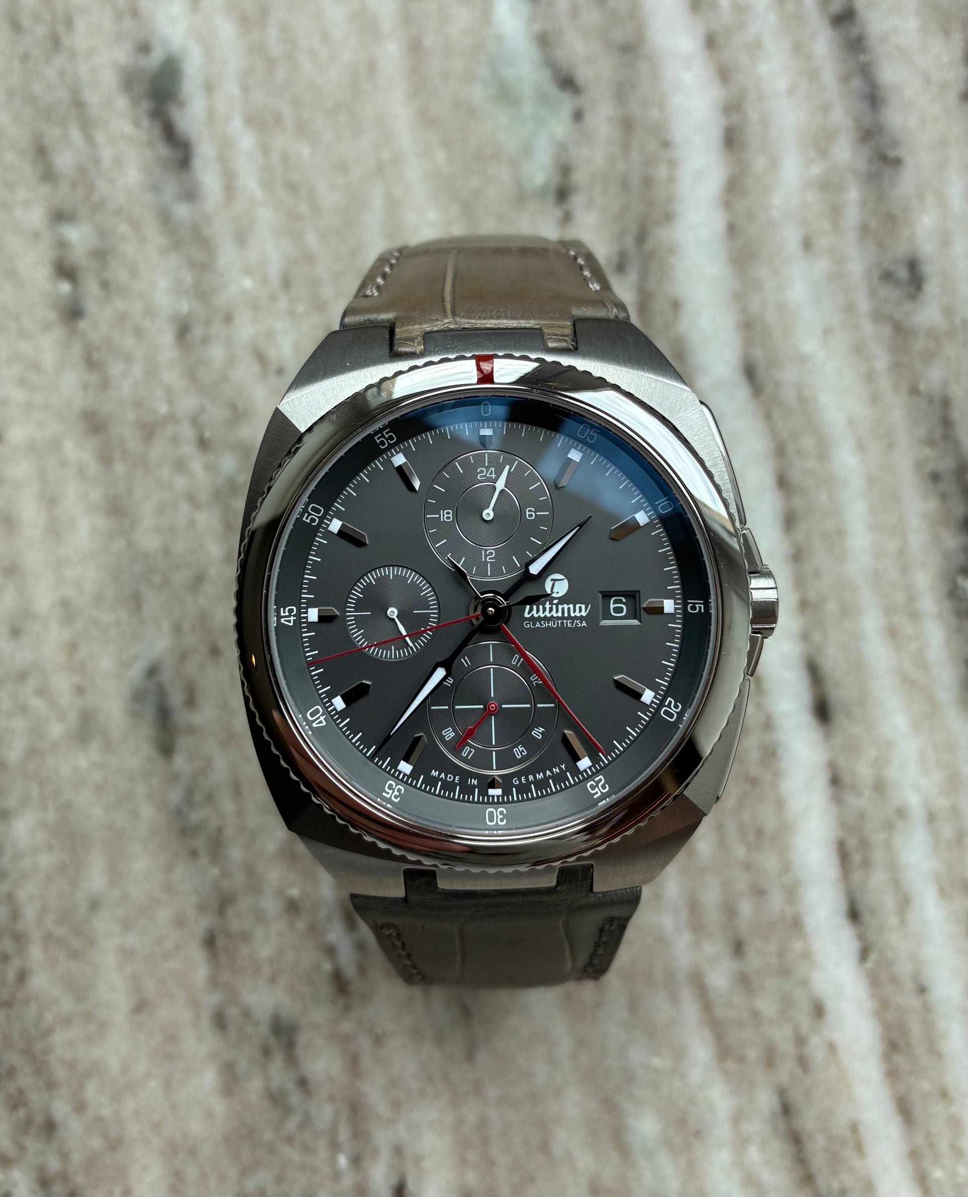 Tutima - Tutima Saxon One Chronograph am Lederarmband - (neu) 2025 - [product_sku]