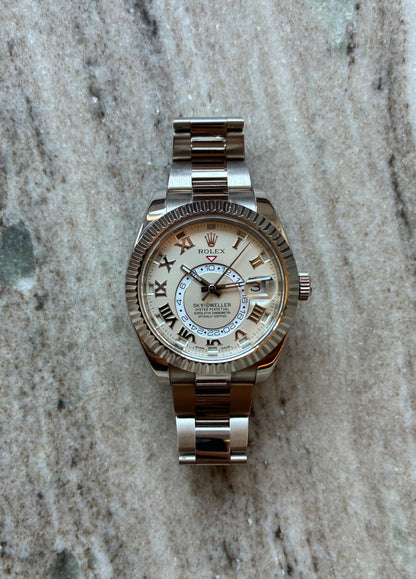 Rolex - Sky Dweller 42mm Whitegold (2013) - [product_sku]