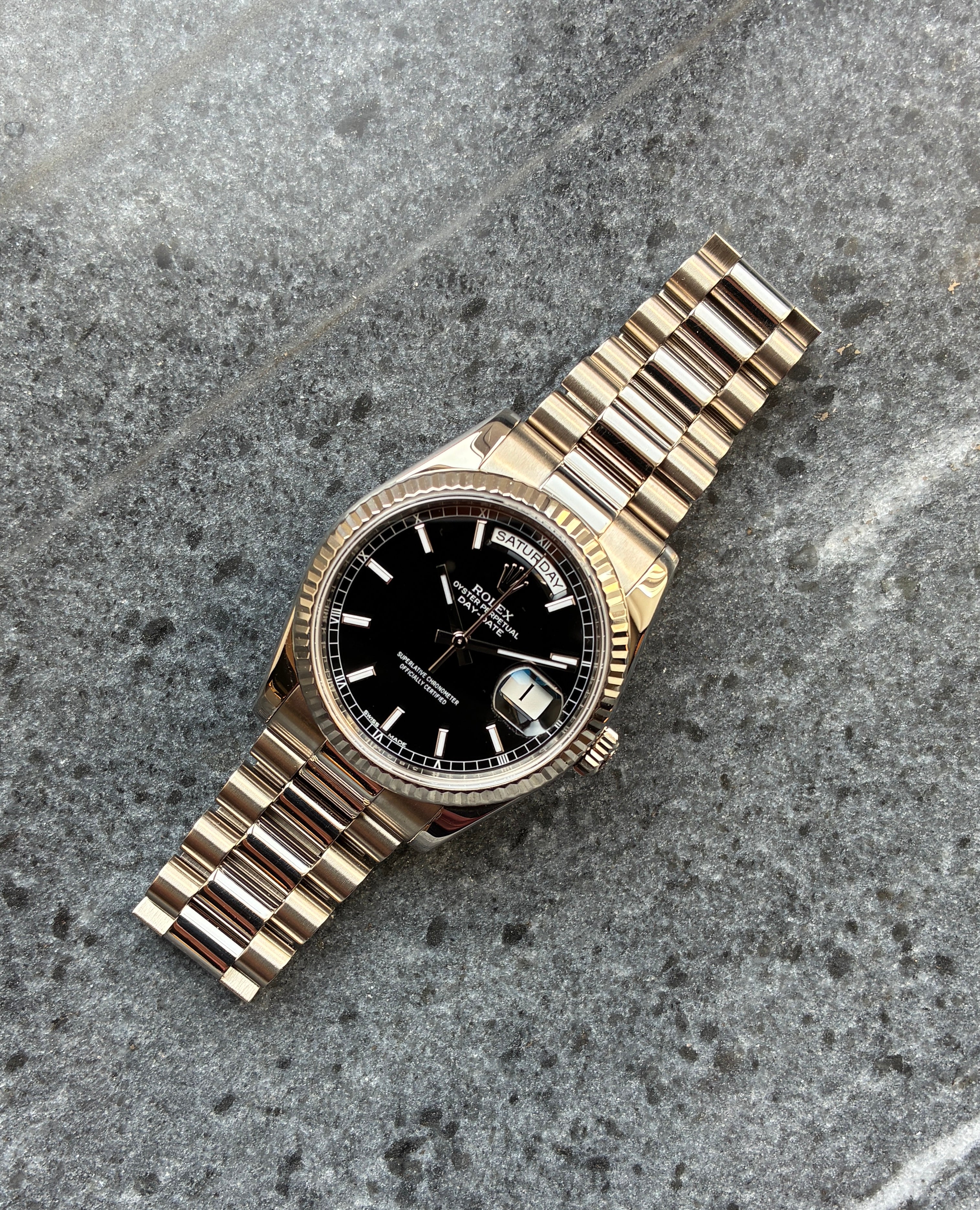 Rolex - Rolex Day-Date 36 Weißgold Ref. 118239 (2015) mit Rolex Services - [product_sku]