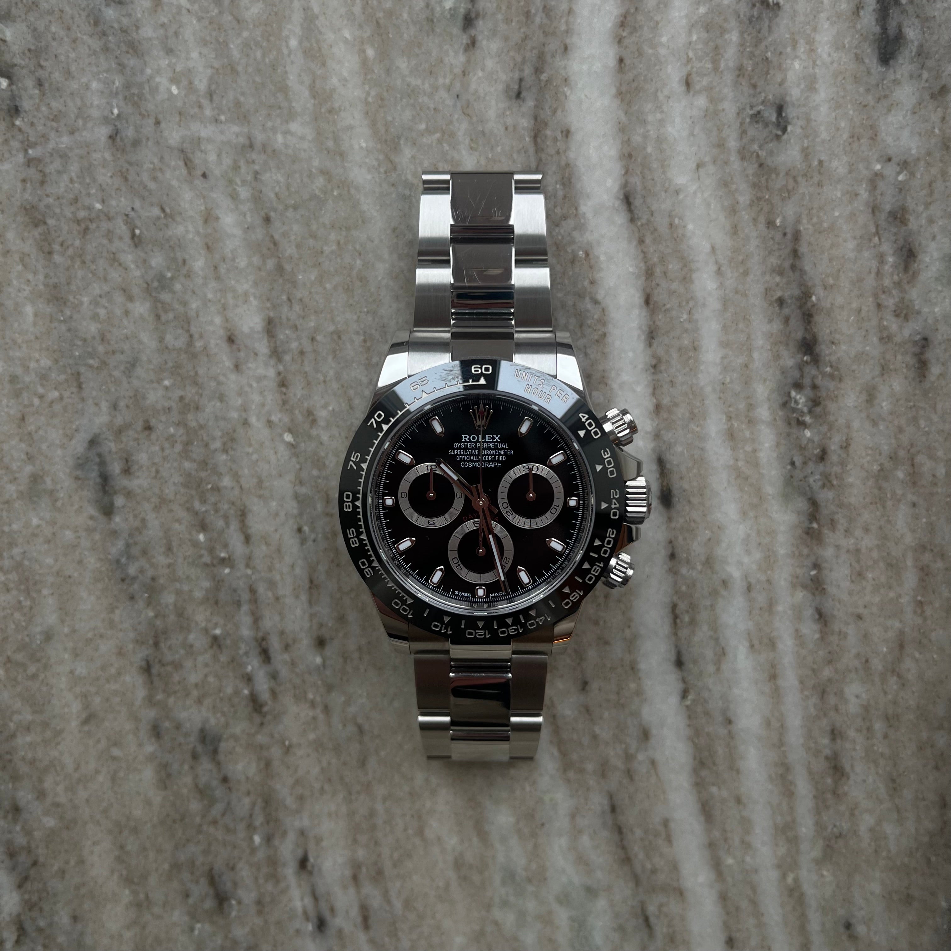 Rolex - Daytona 116500LN / black dial / very good / 2022 - [product_sku]