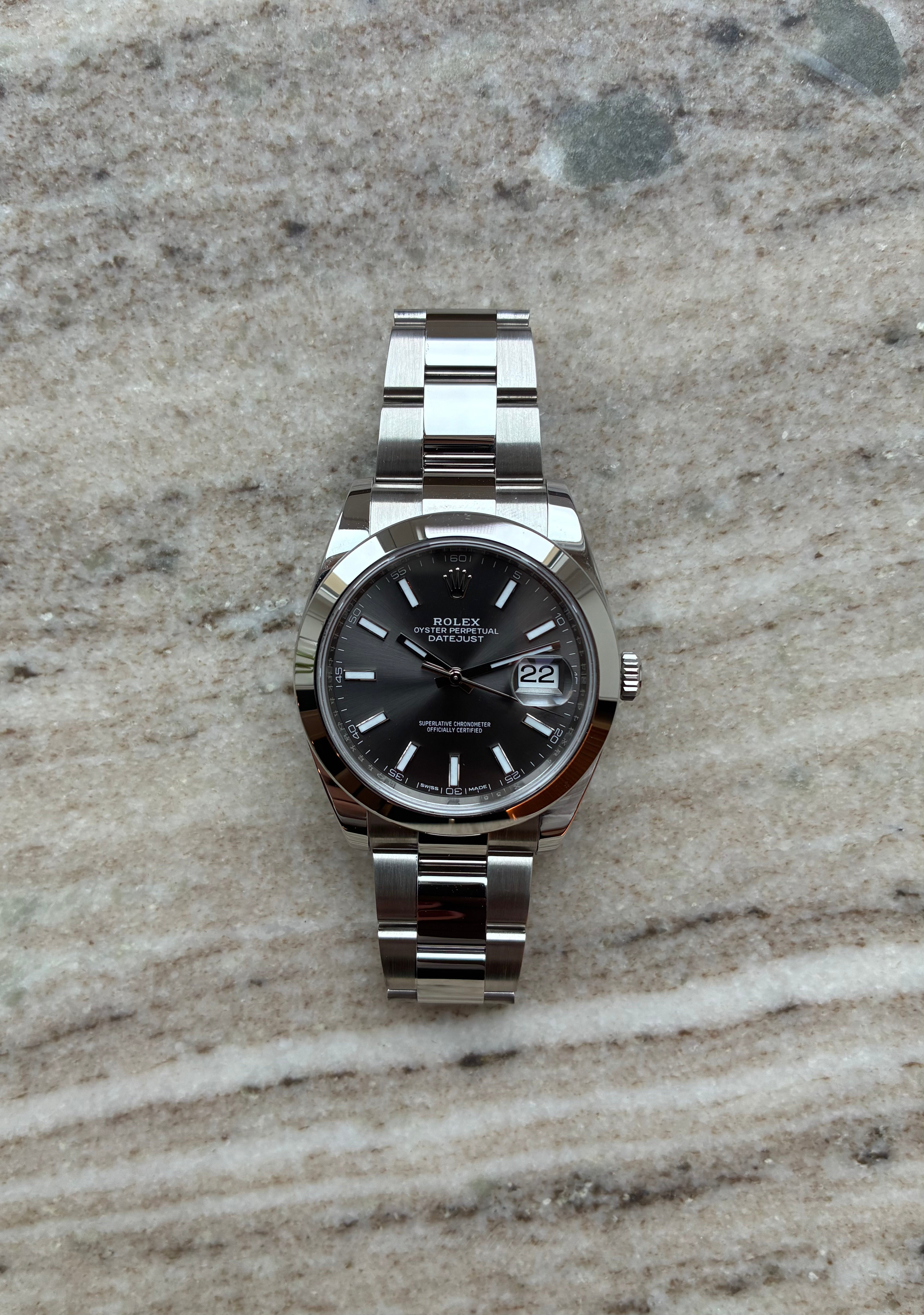 Datejust 41 / Service 2025 / grey slate dial (2018)