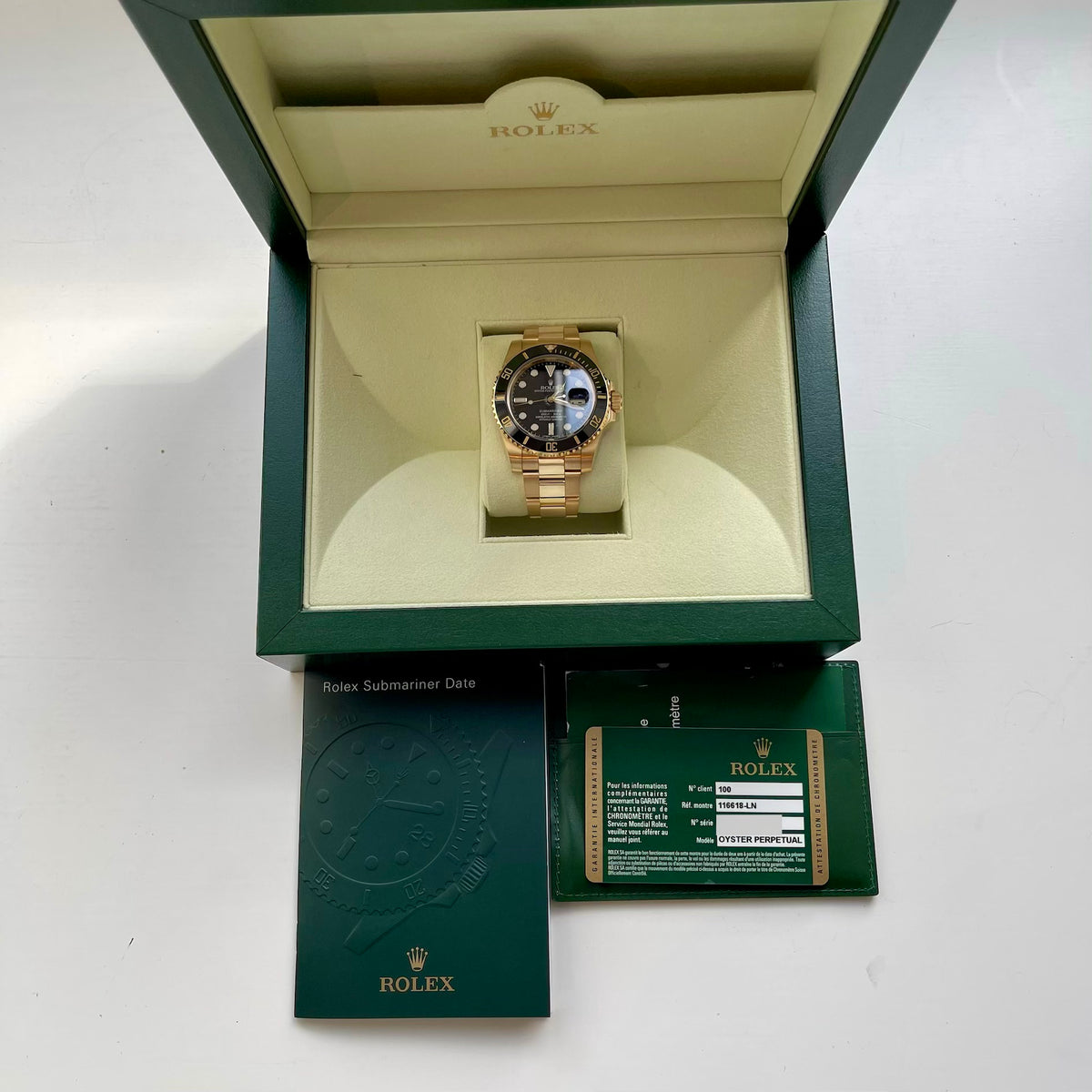 Submariner Gelbgold / LC100