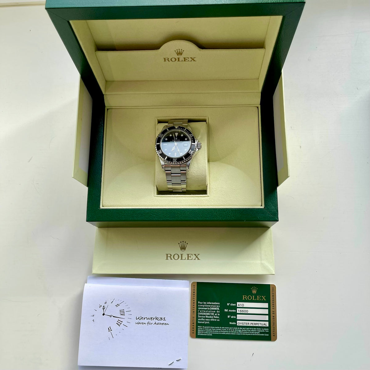 Sea-Dweller 4000 / Service 2026 (2007) - Juwelier Spliedt