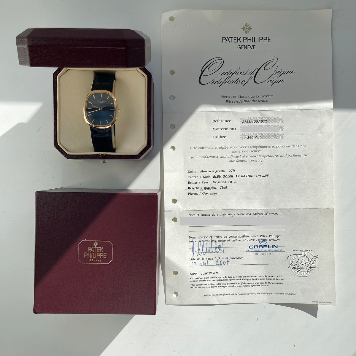Ellipse d'Or / Service 2026 / Gelbgold (2007) - Juwelier Spliedt