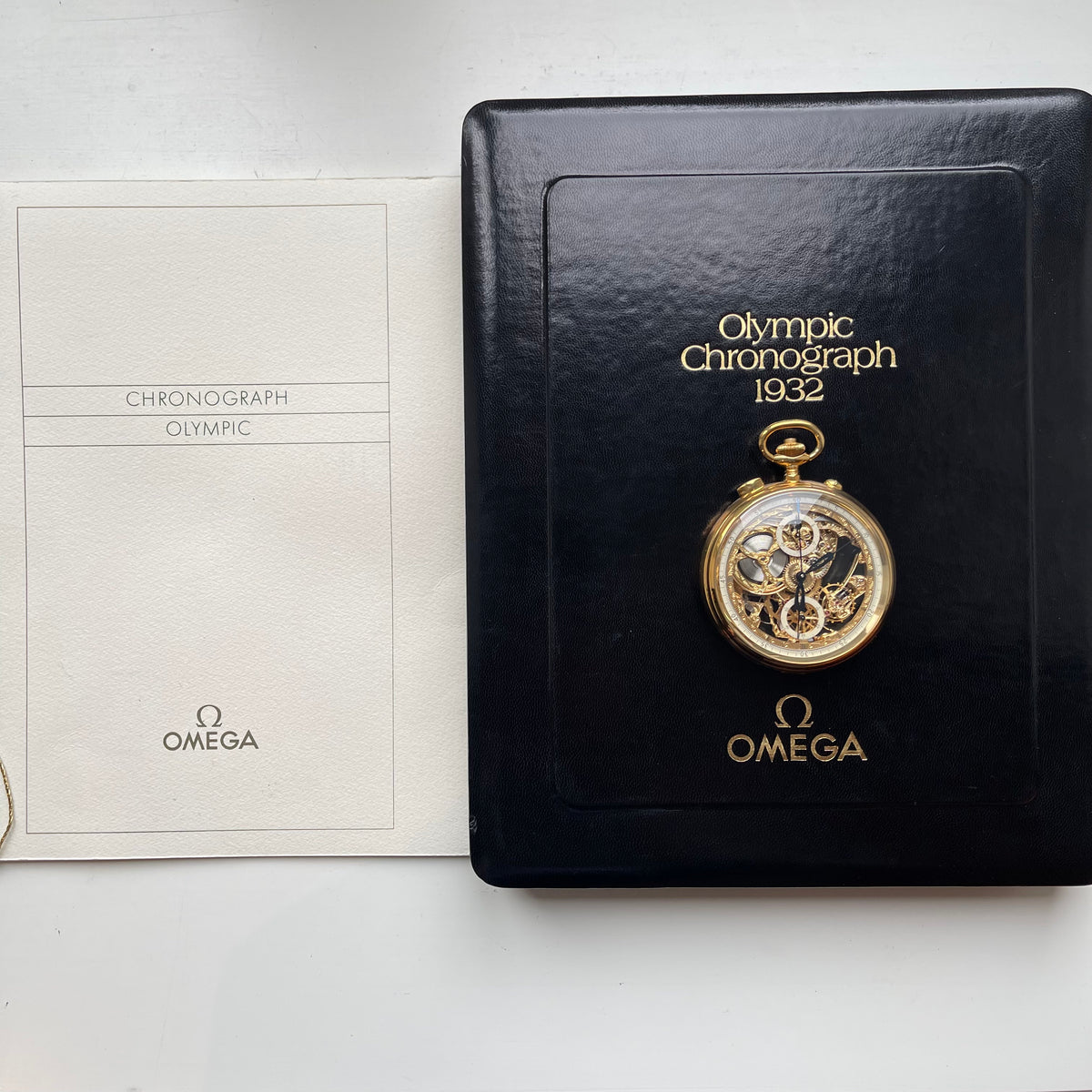 Louis Brandt Rattrapante Taschenuhr ca. 1984 Nr. 28/63