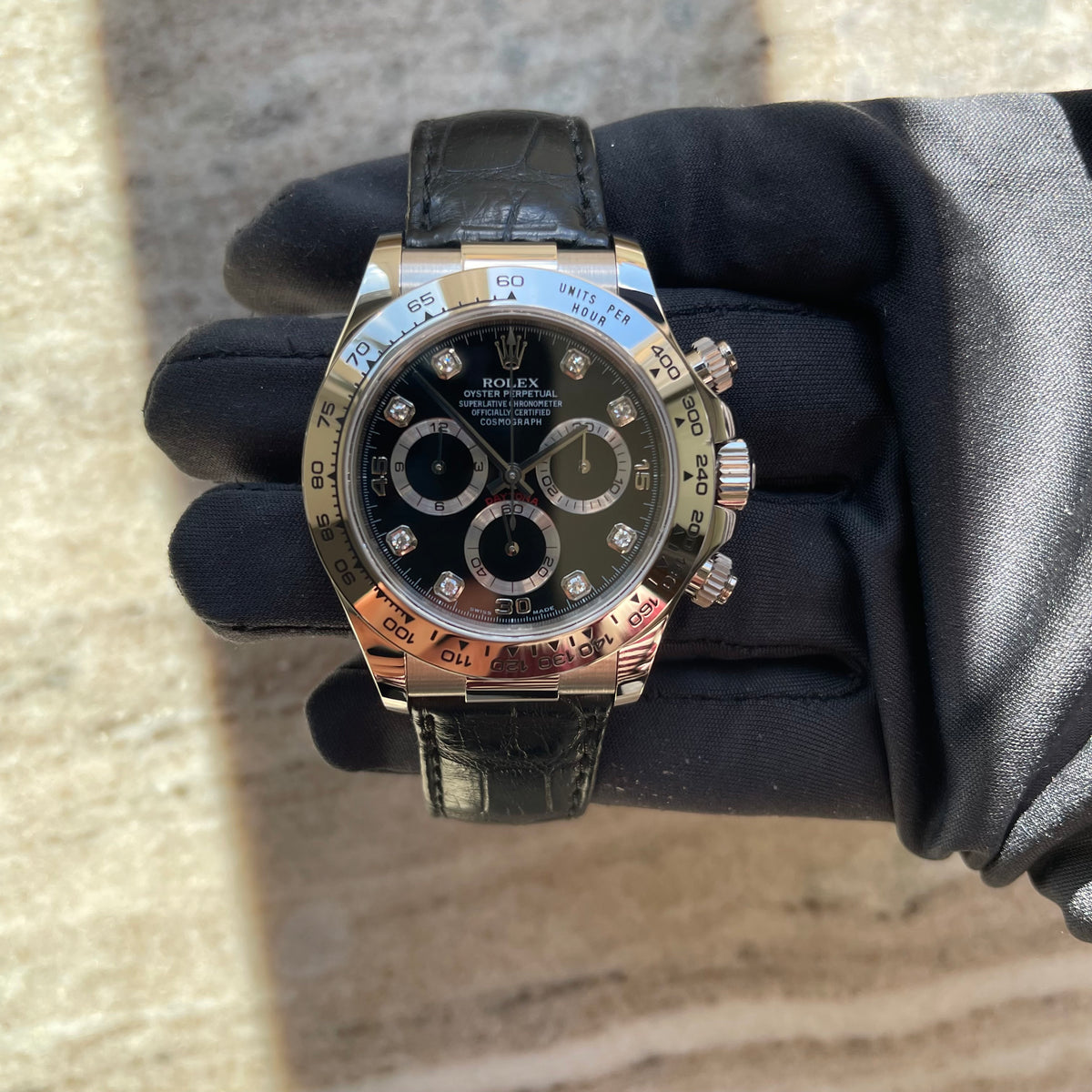 Daytona Weißgold / sehr guter Zustand / Full set / Service 2026 (2001)
