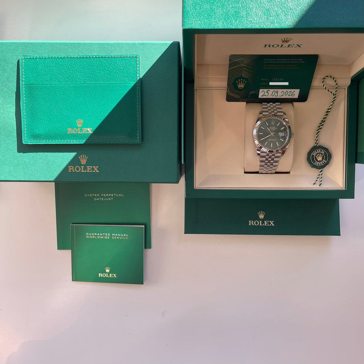 Datejust 41 Mint Dial   NEW / very rare / September 2026