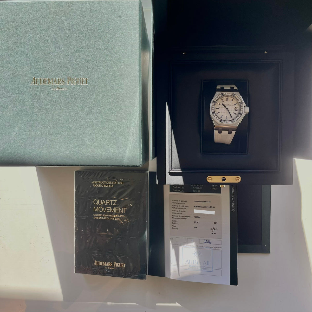 Lady Royal Oak Offshore Diamond Bezel full set / service 2026 / very good condt. / 2016