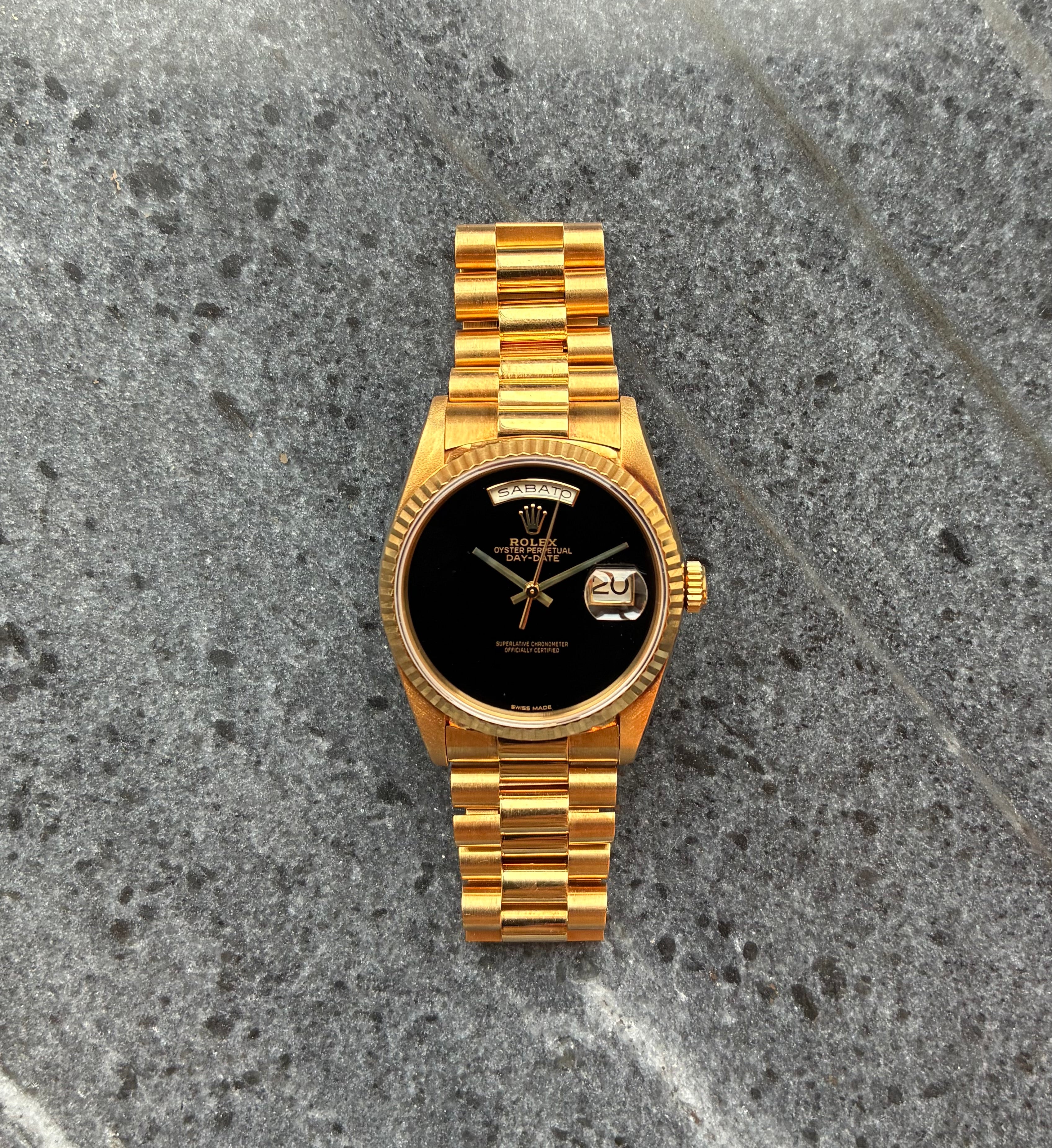 Day-Date 36 Onyx Dial (1992)