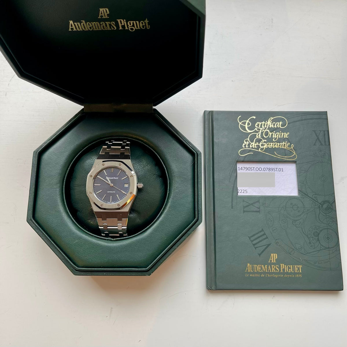 Royal Oak Blue Dial (2002)