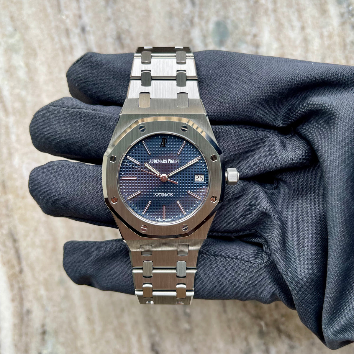 Royal Oak Blue Dial (2002)
