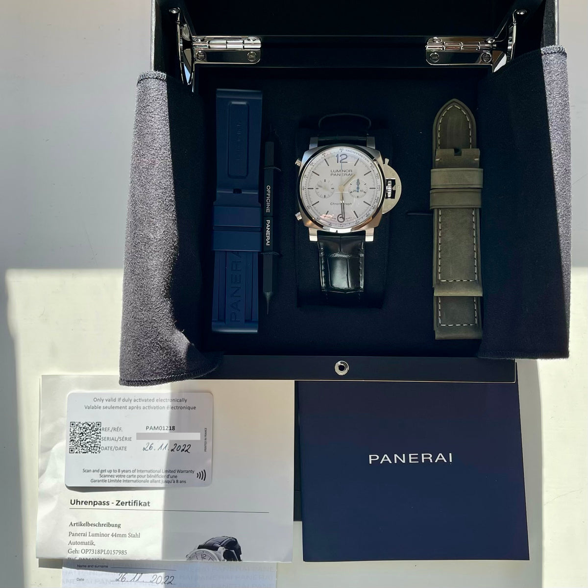 Panerai Luminor Chronograph / Sandwich Dial / 2022 - Juwelier Spliedt