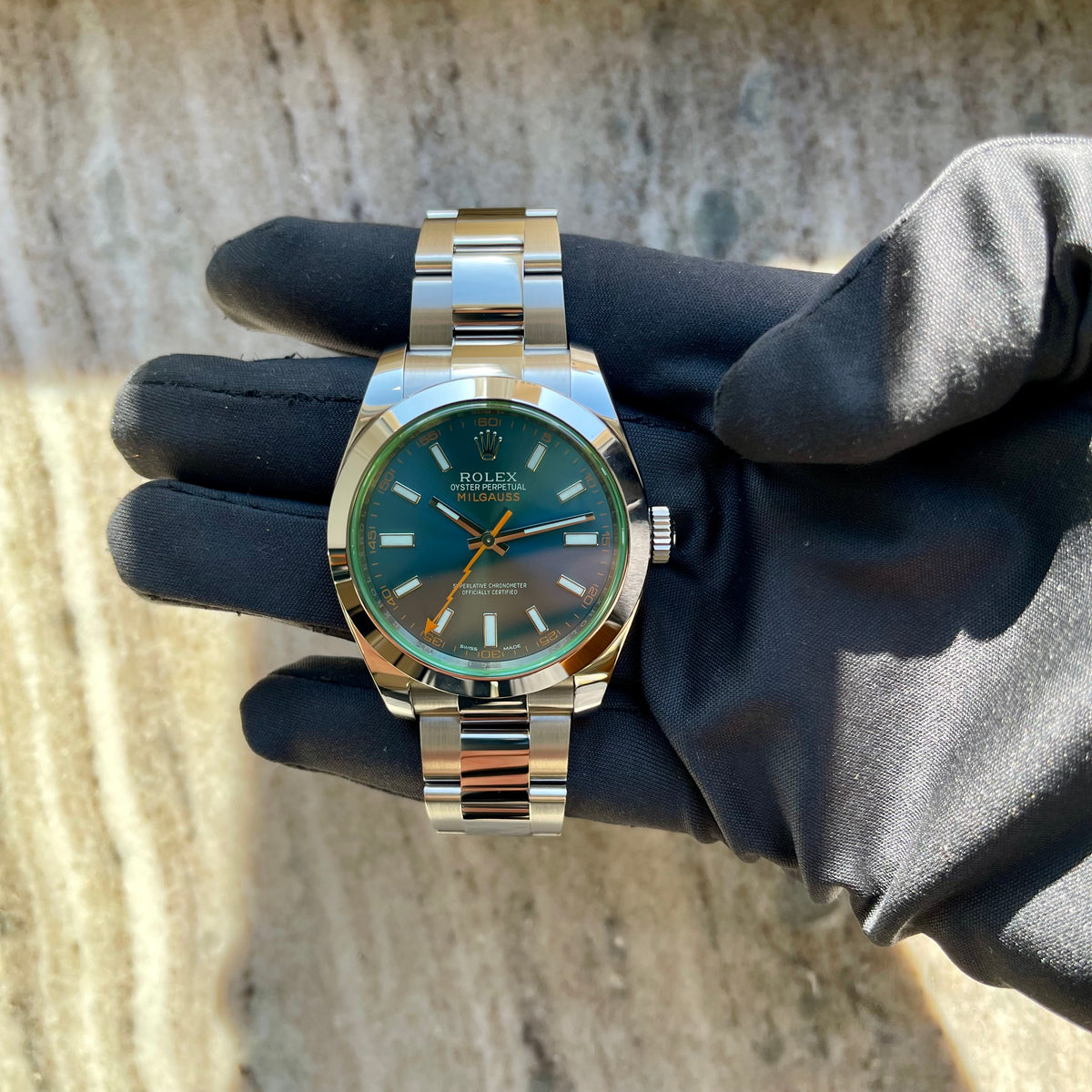 Milgauss / Blue Dial / Full Set (2015) - Juwelier Spliedt