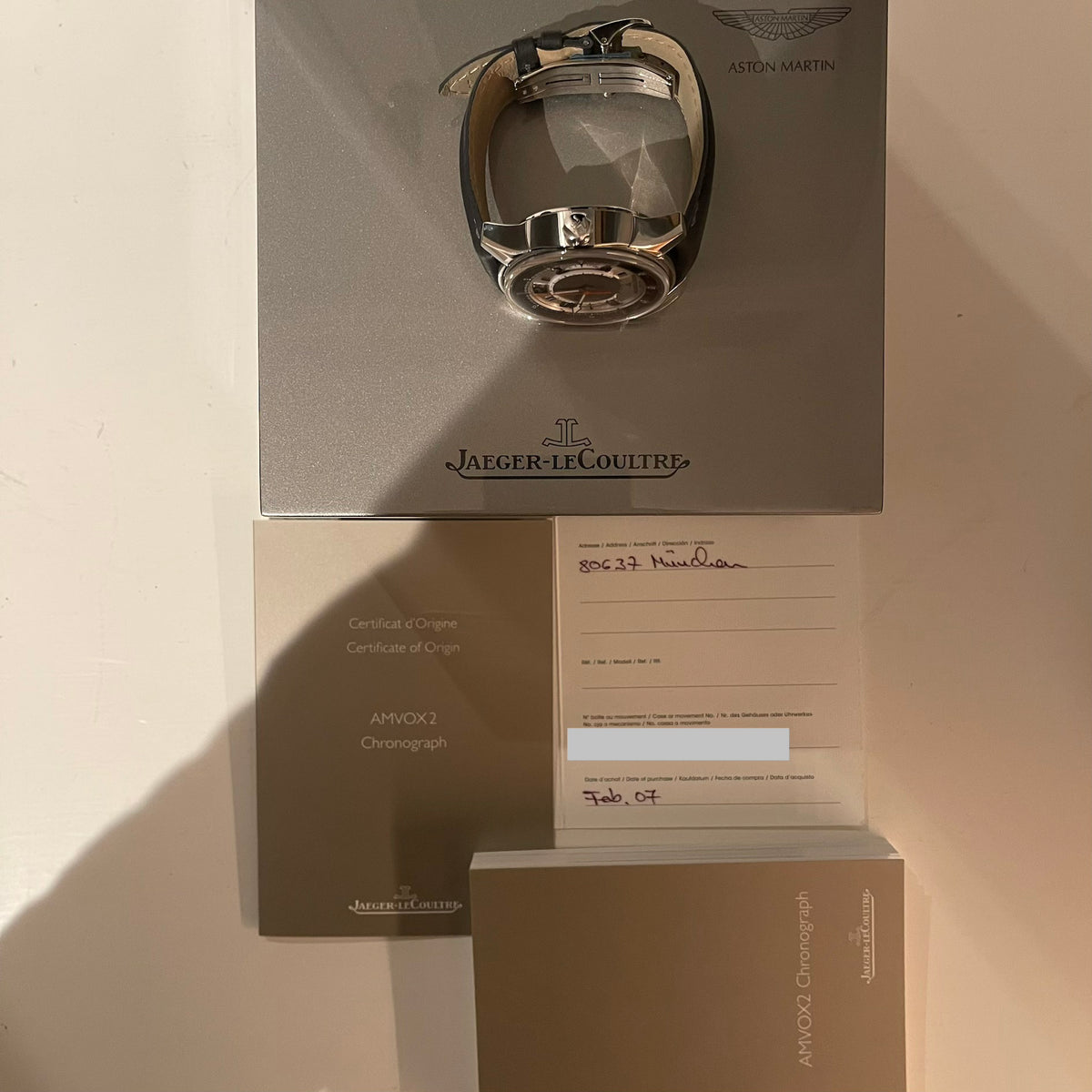 AMVOX 2 Chronograph - ungetragen / full set (2007) - Juwelier Spliedt