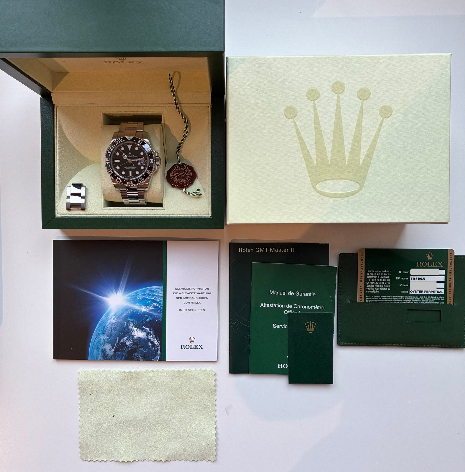 GMT-Master II - Rolex Service 2021 (2010)