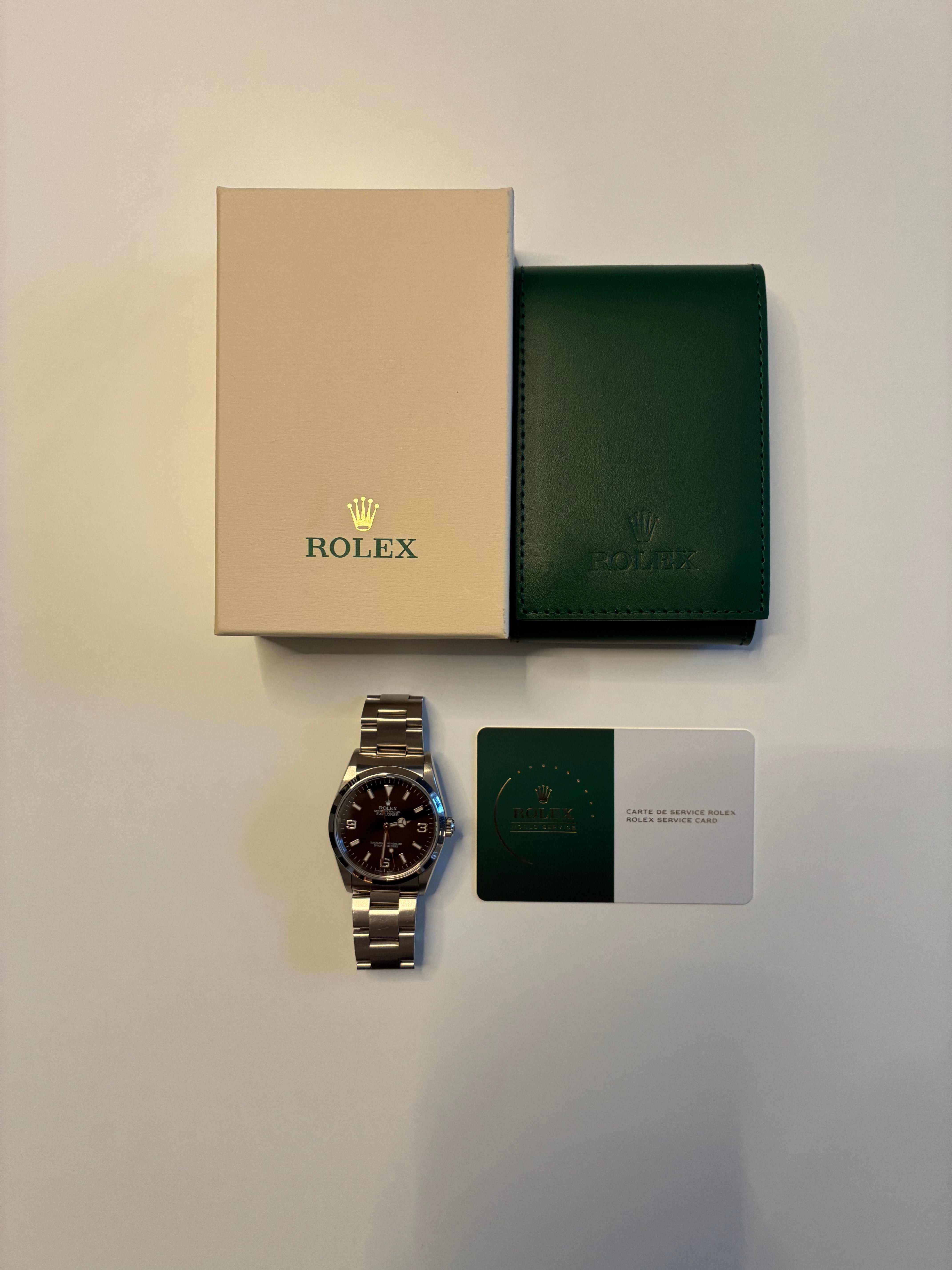 Rolex Explorer 36 - Rolex Service 2024 (1999)