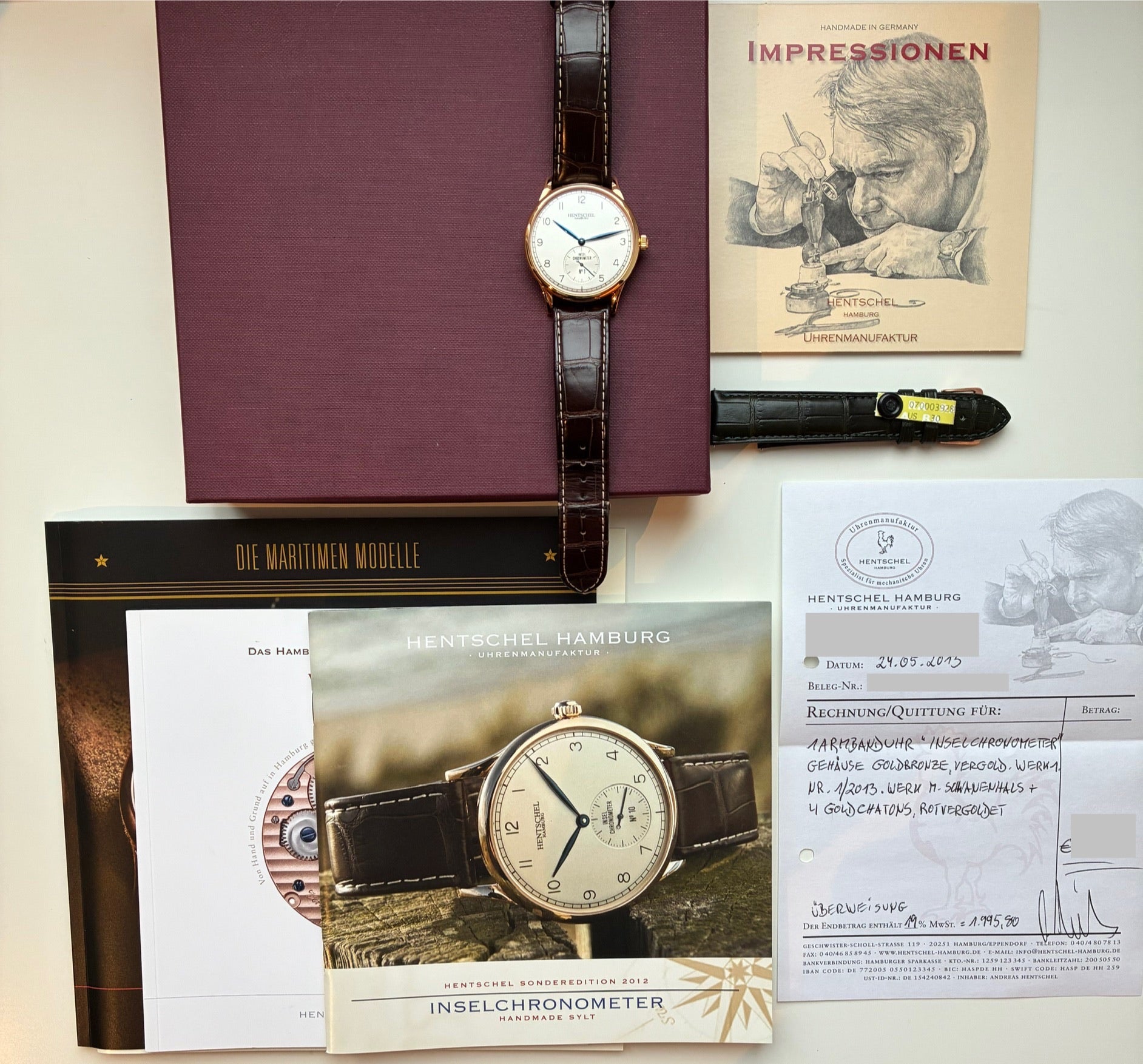 H1 Inselchronometer - Limitierte Sylt Editon - Service 2022 (2013)
