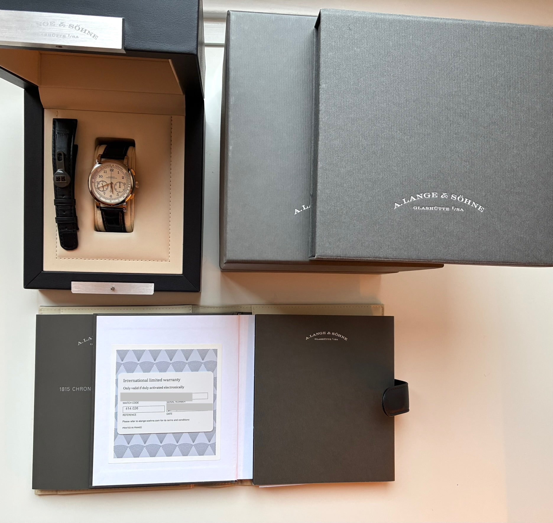 1815 Flyback Chronograph - Service 2025 (2021)