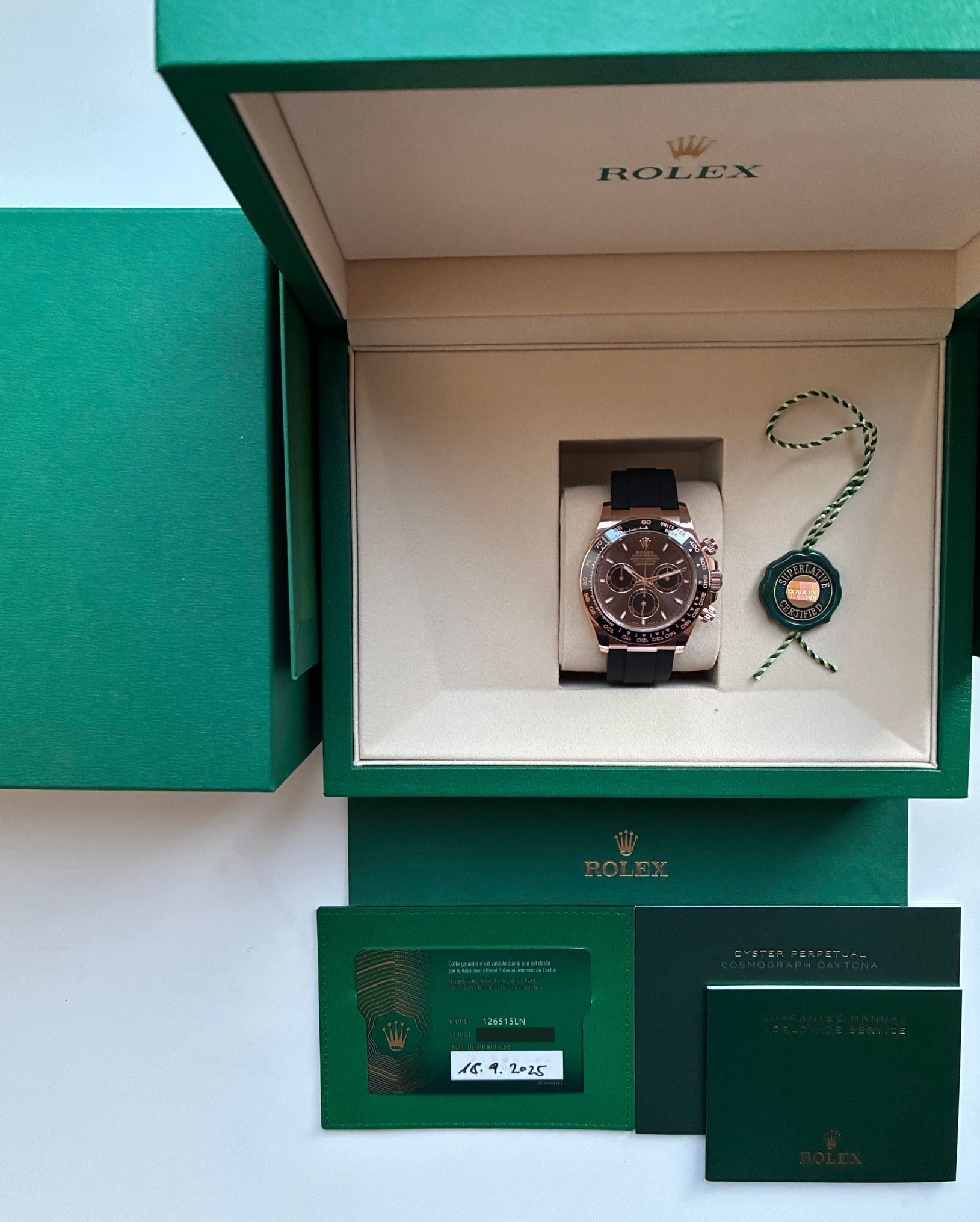 Rolex - Daytona Roségold / like new / 2025 - [product_sku]