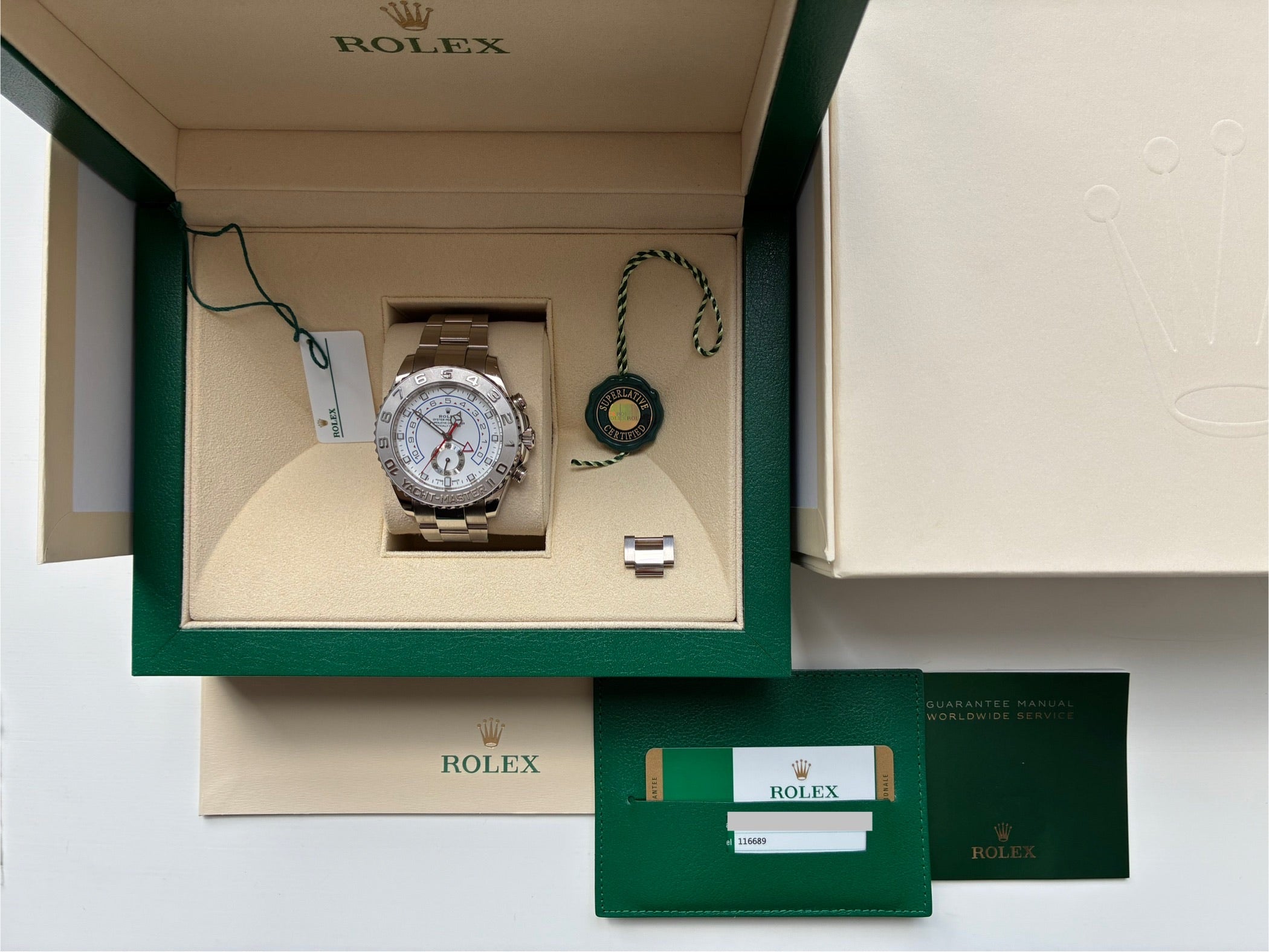 Rolex - Yacht-Master II / Whitegold (2020) - [product_sku]
