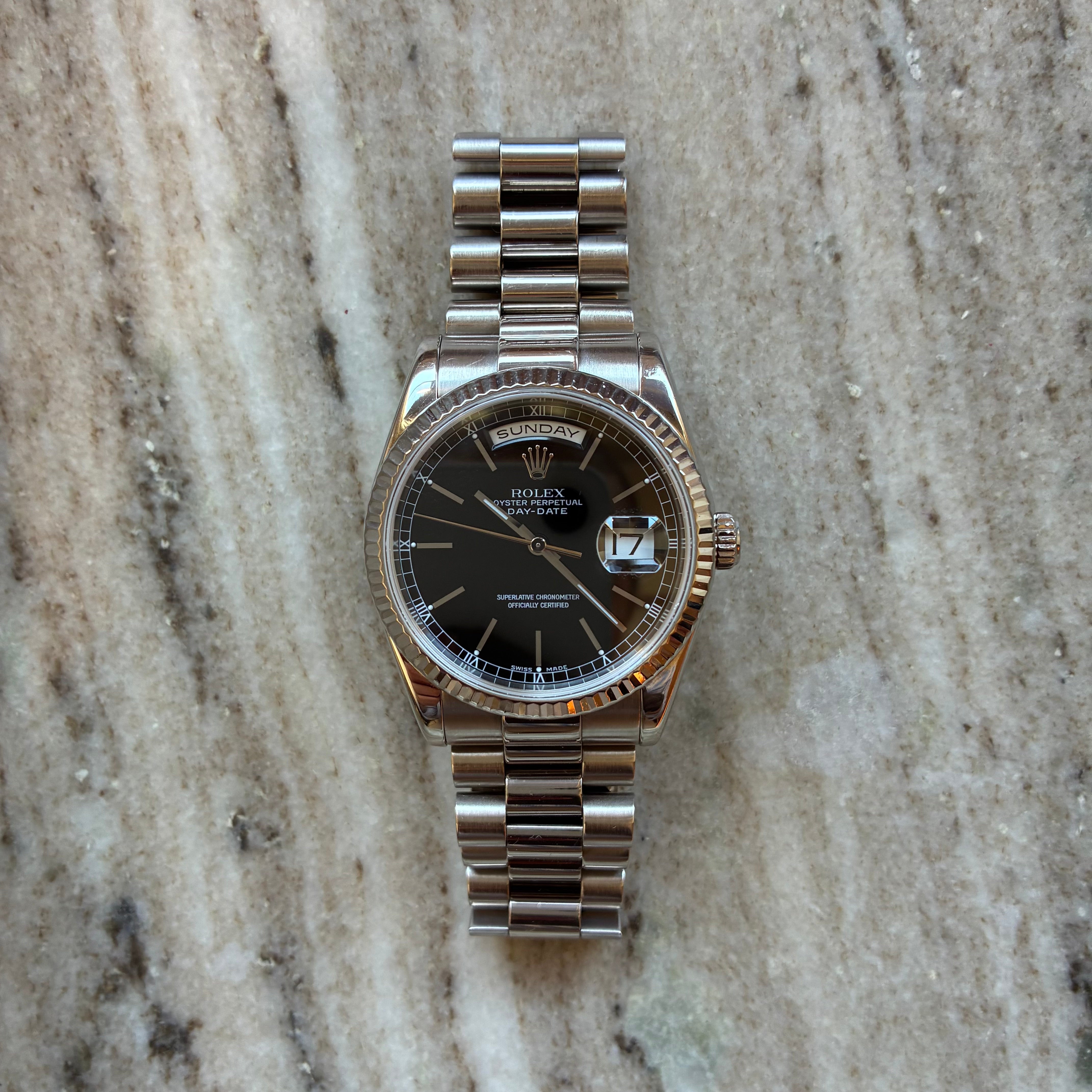 Rolex - Day-Date 36 Weißgold (2009) - [product_sku]