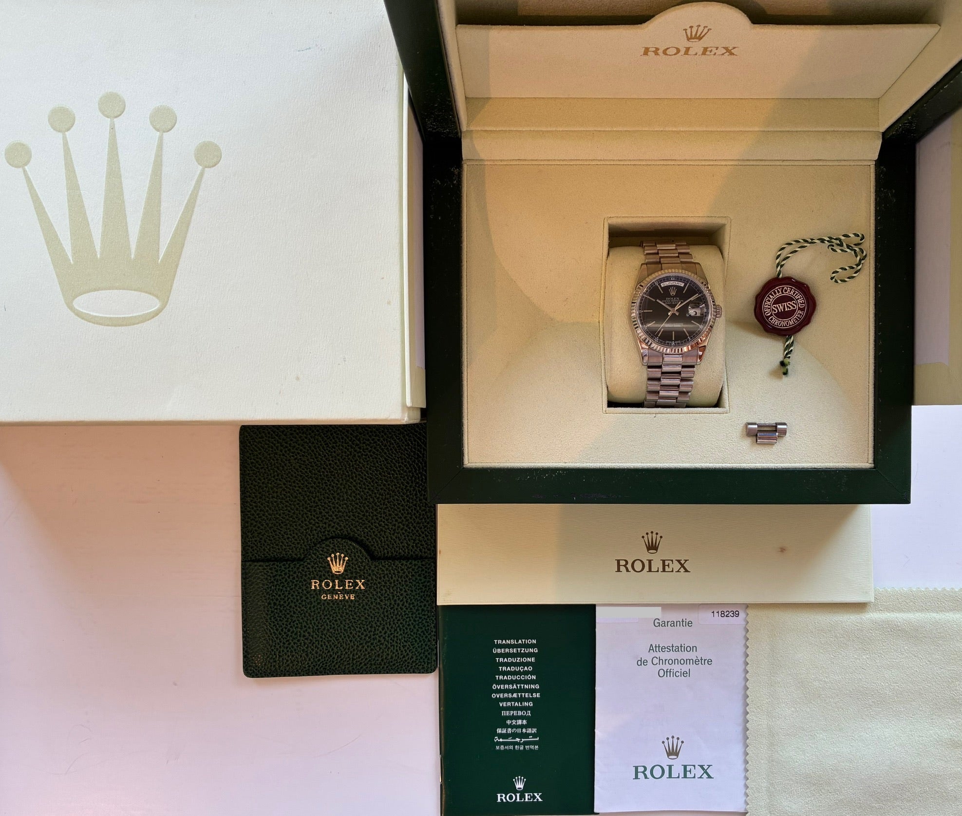 Rolex - Day-Date 36 Weißgold (2009) - [product_sku]