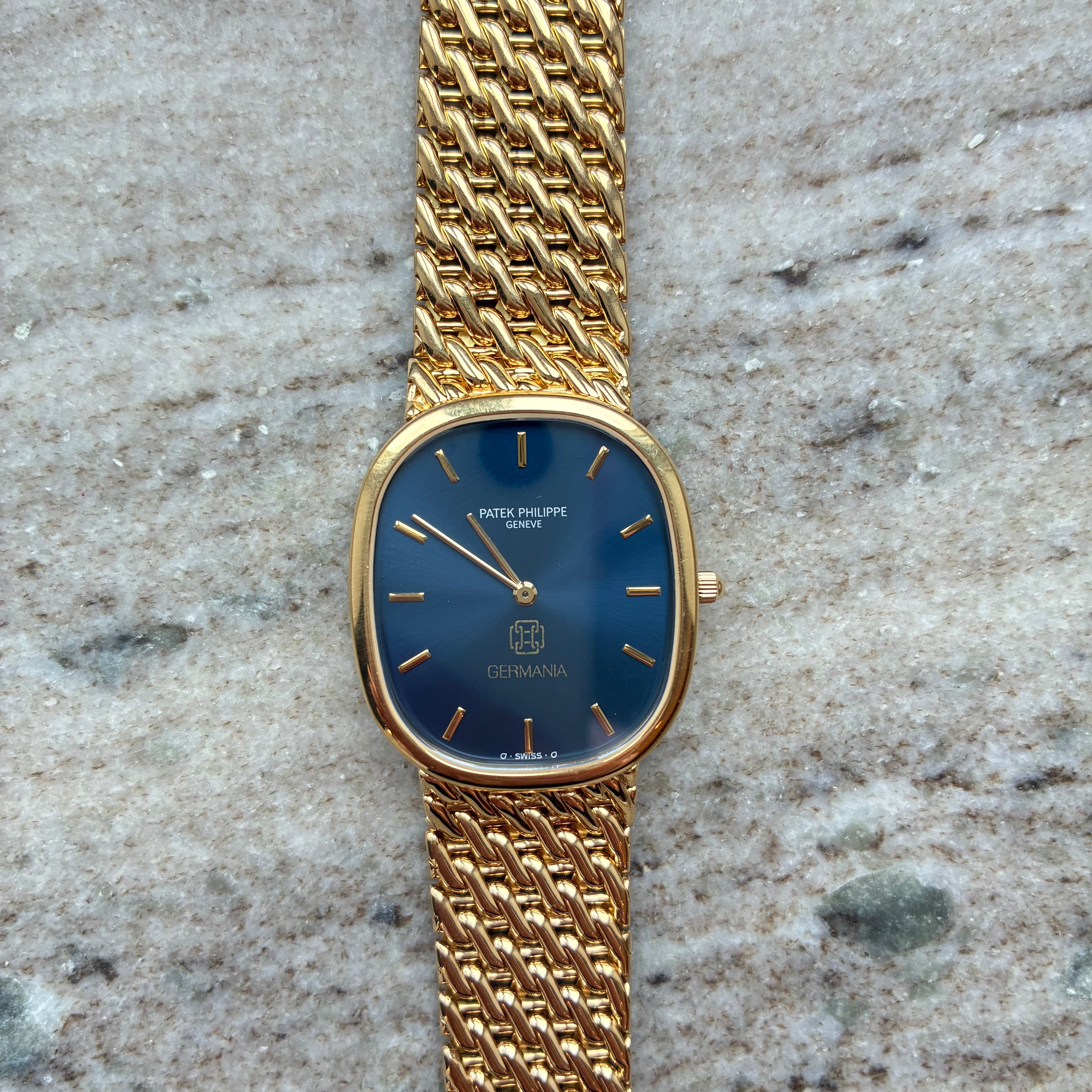 Patek Philippe - Golden Ellipse / Patek Philippe Service 2026 / Germania Zifferblatt  (ca. 1980) - [product_sku]