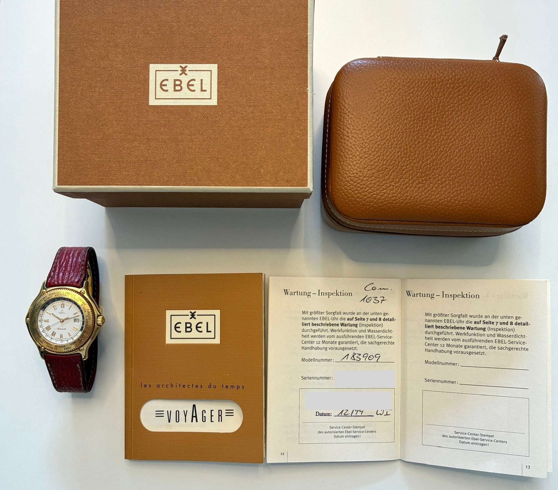 Ebel - Voyager GMT / Worldtime / Full Set / 1999 - [product_sku]