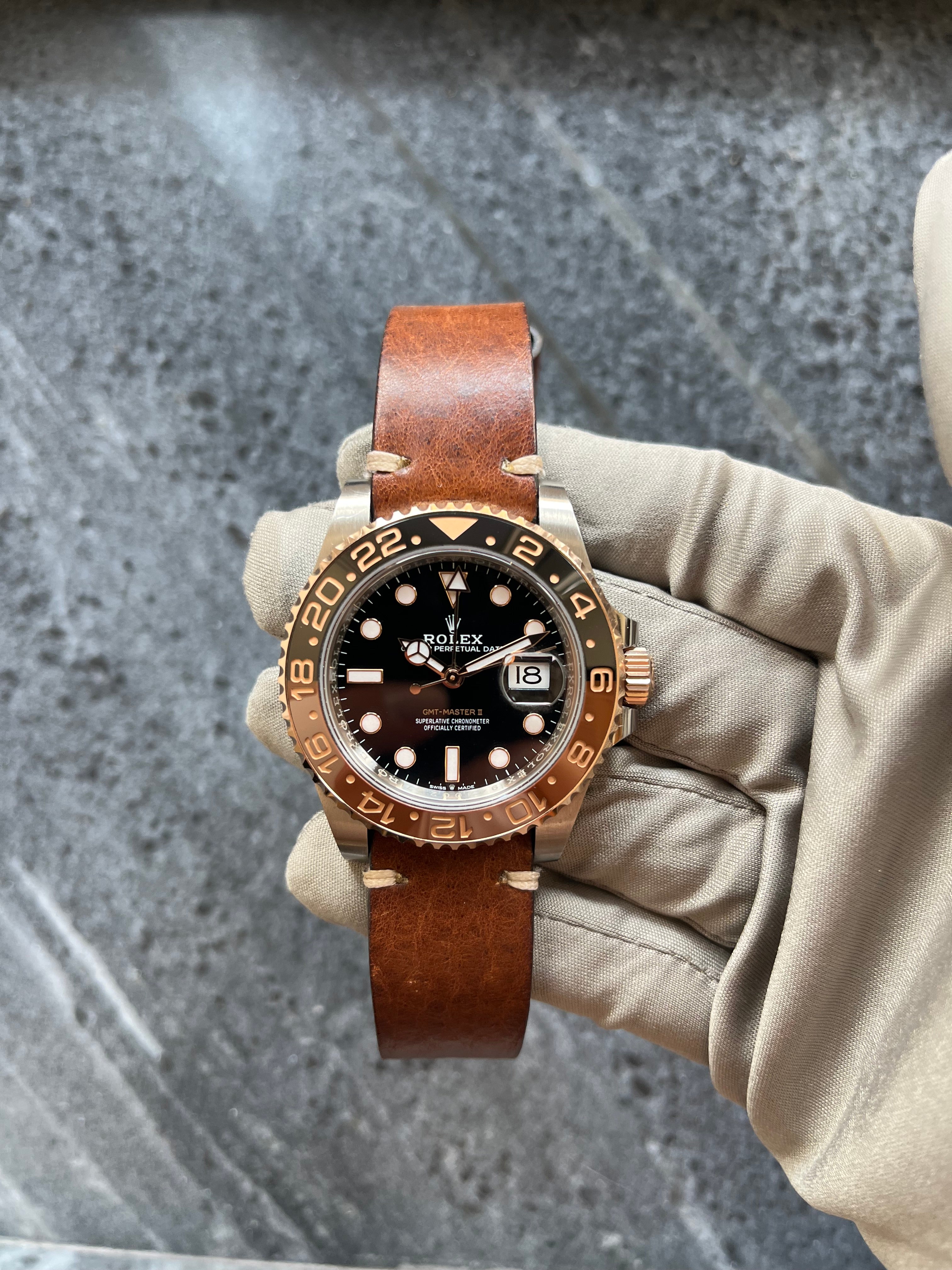 GMT-Master II "Rootbeer" / Edelstahl/Roségold (2020)
