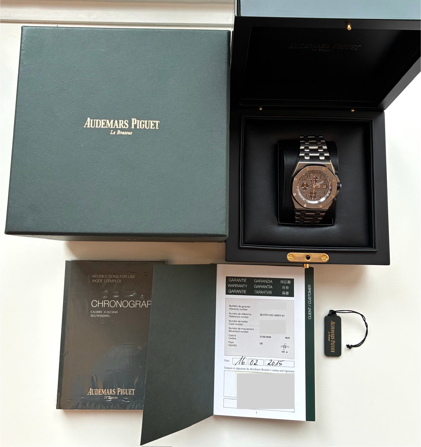 Juwelier Spliedt - Royal Oak Offshore Chronograph Titan - [product_sku]