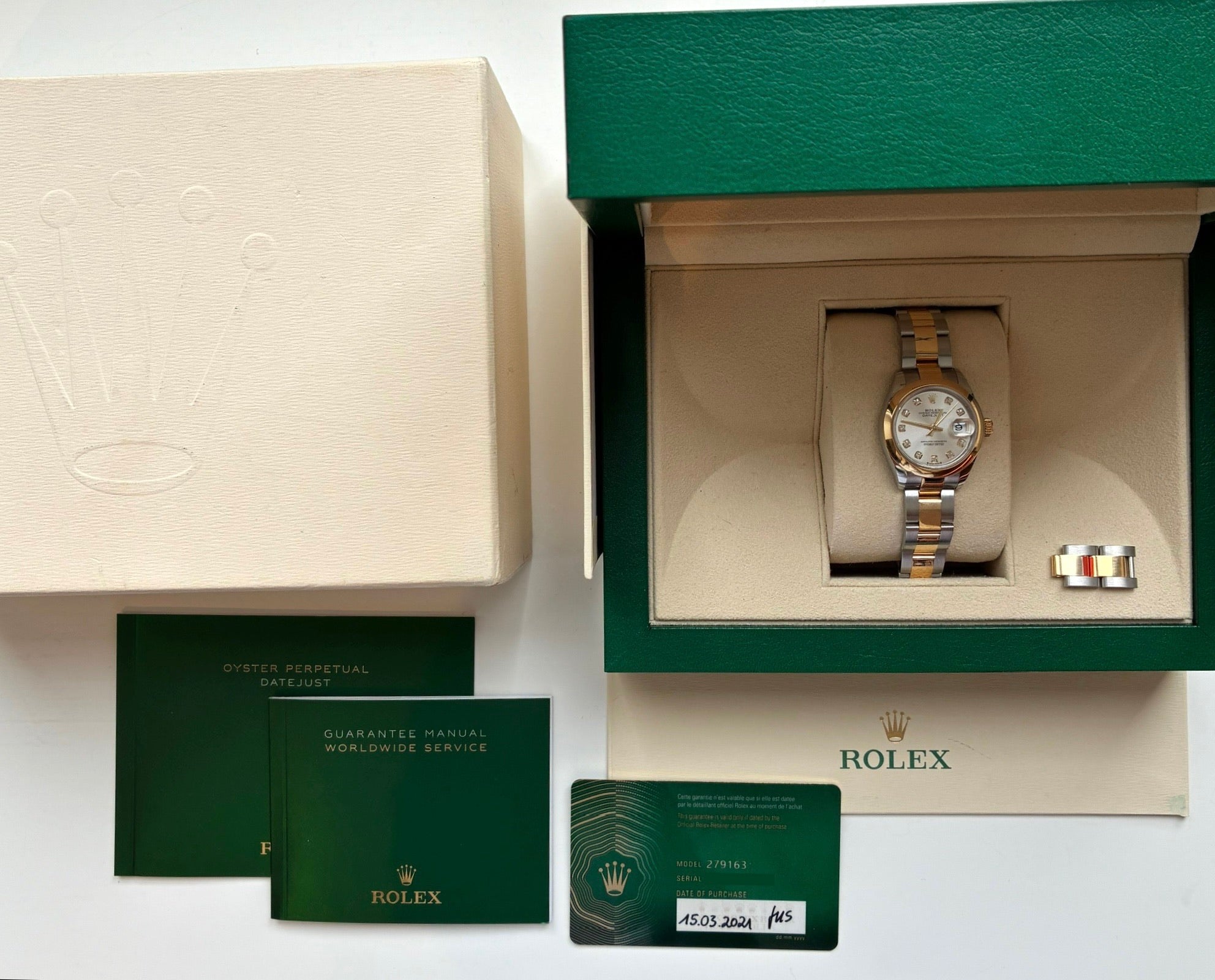 Rolex - Lady-Datejust 28 / Service 2026 (2021) - [product_sku]