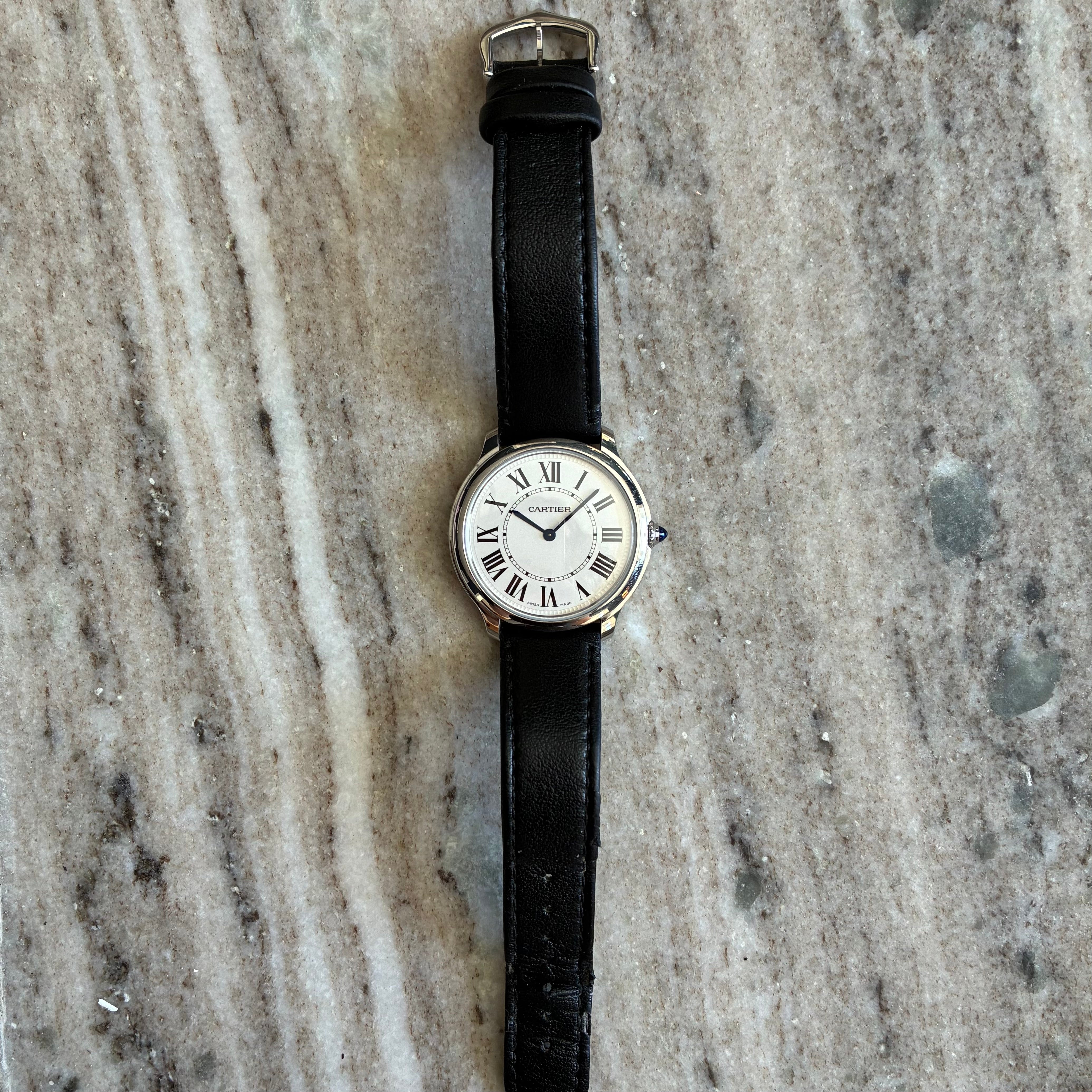 Cartier Tank Française / Set with Gemstones / Full Set / 2021