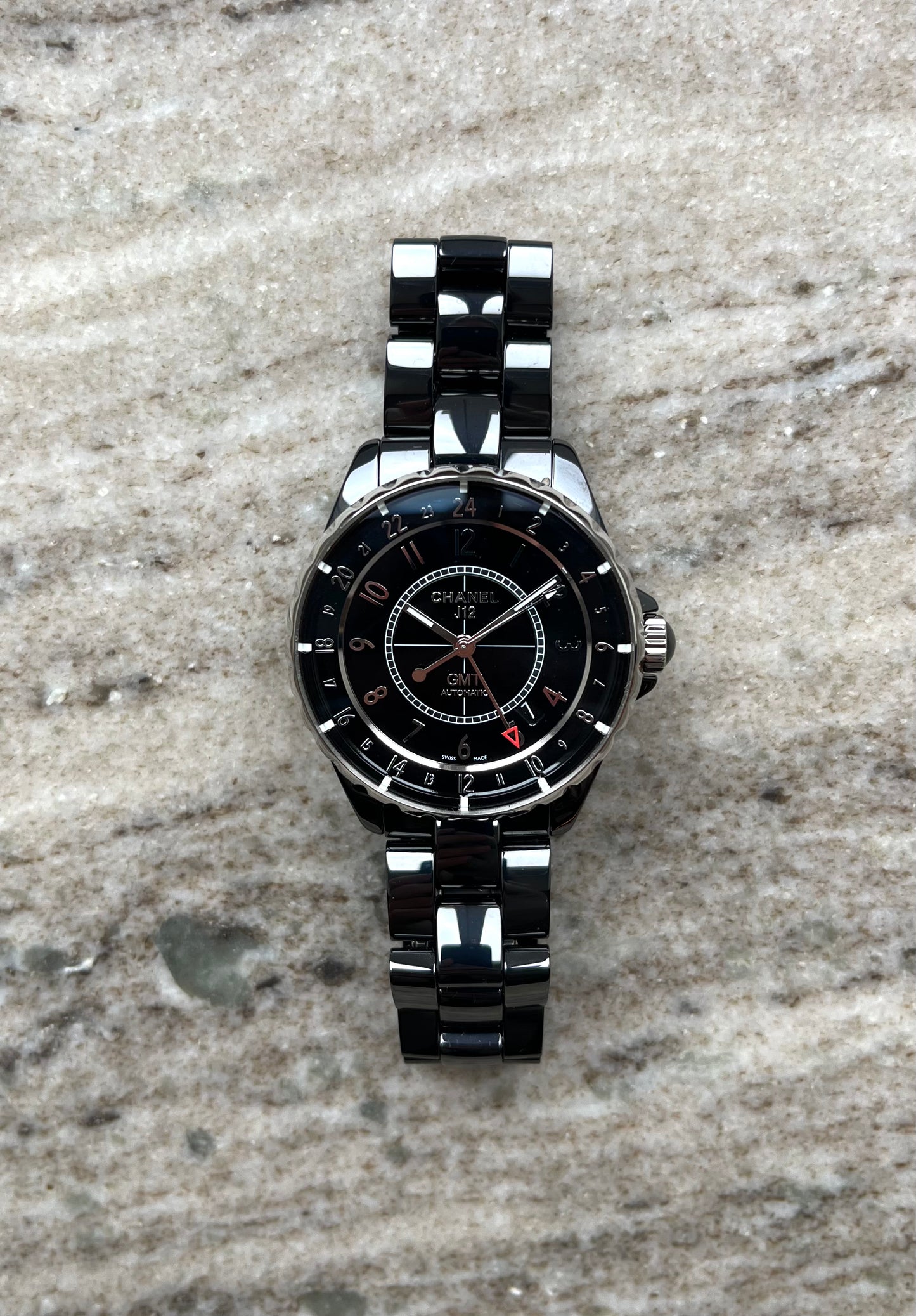 chanel - Chanel J12 GMT Keramik schwarz - neu (2025) - [product_sku]