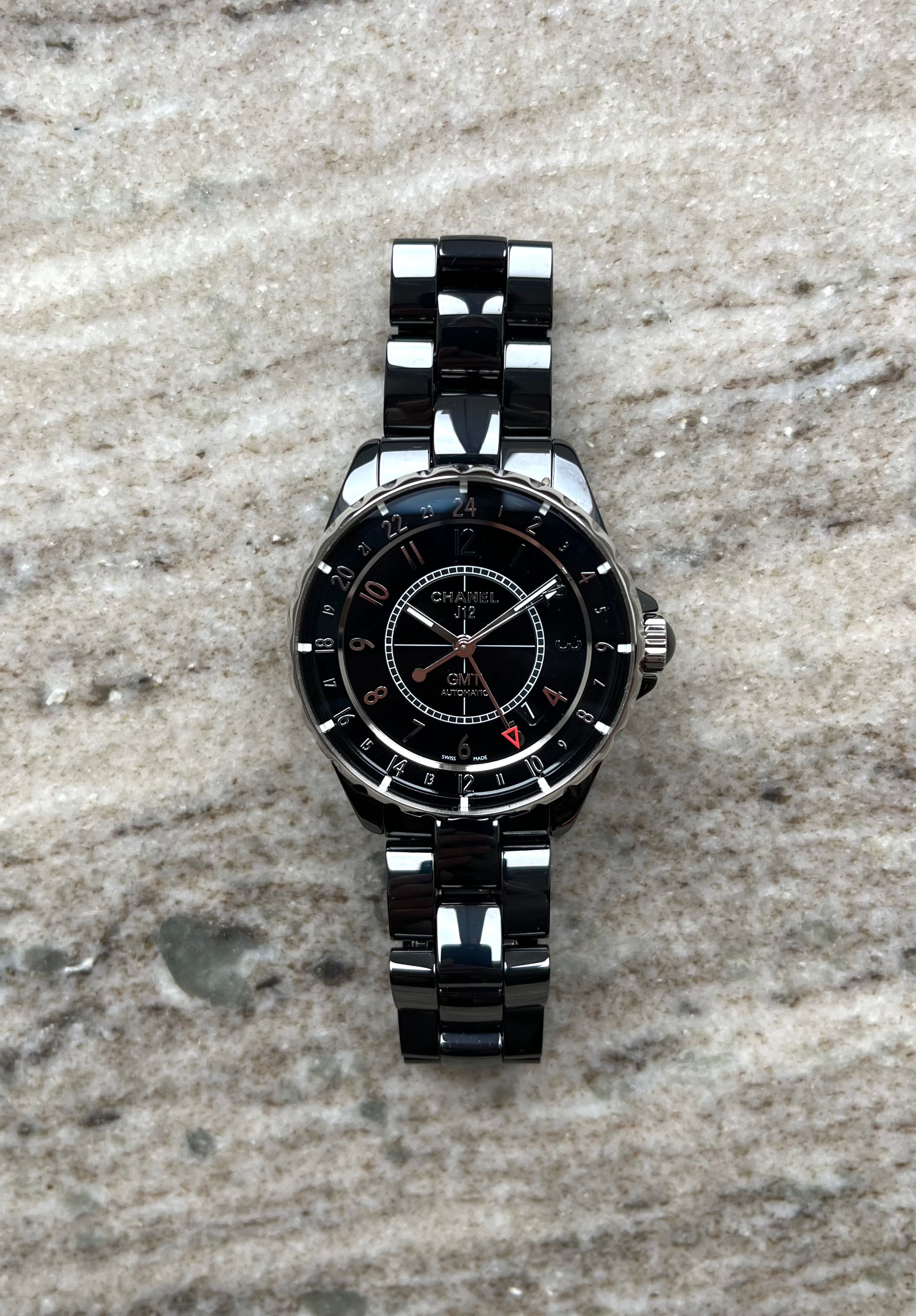 chanel - Chanel J12 GMT Keramik schwarz - neu (2025) - [product_sku]