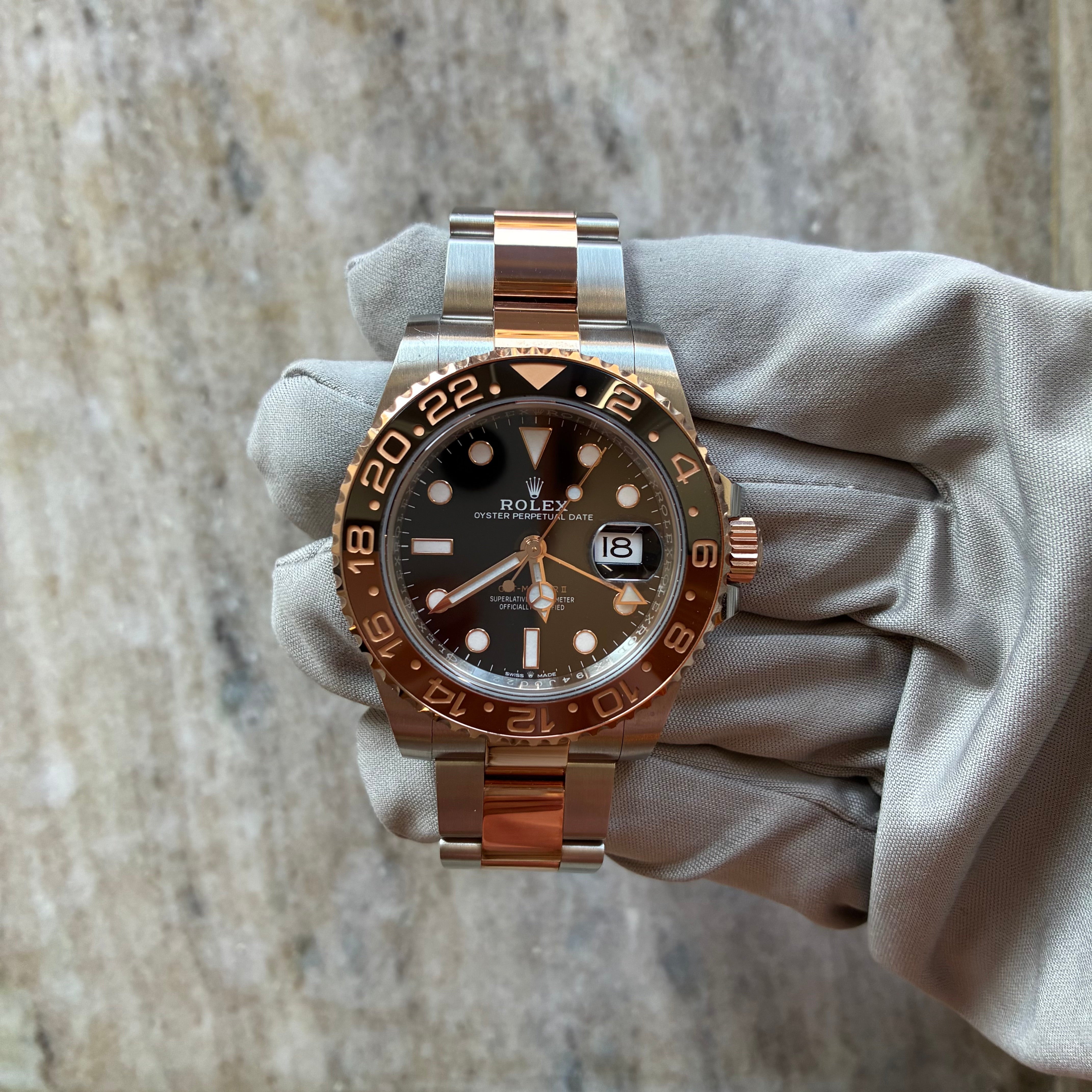 GMT-Master II "Rootbeer" / Edelstahl/Roségold (2020)