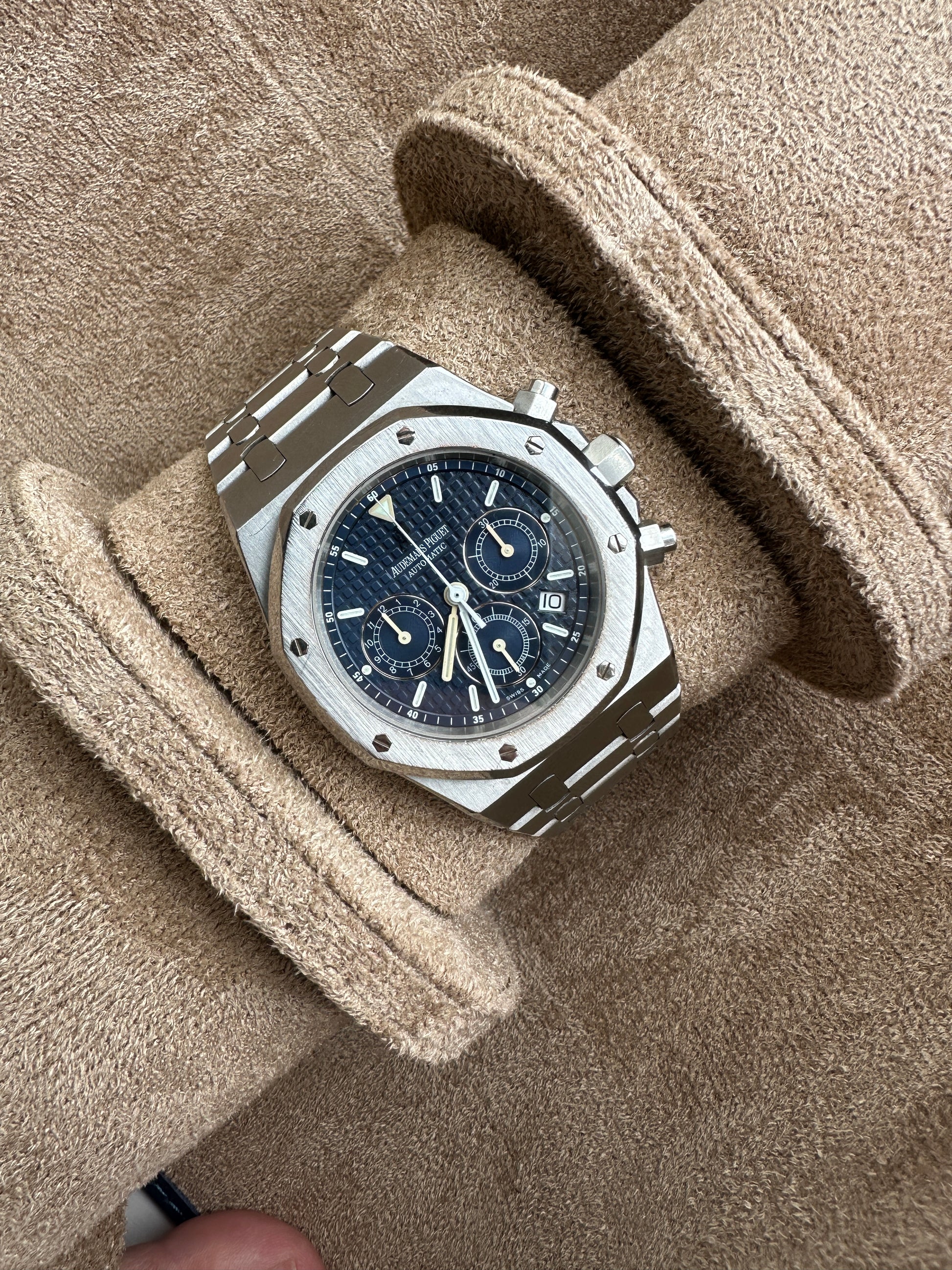 Audemars Piguet - Royal Oak Chronograph Kasperov Blue - Juwelier Spliedt - [product_ Artikelnummer]