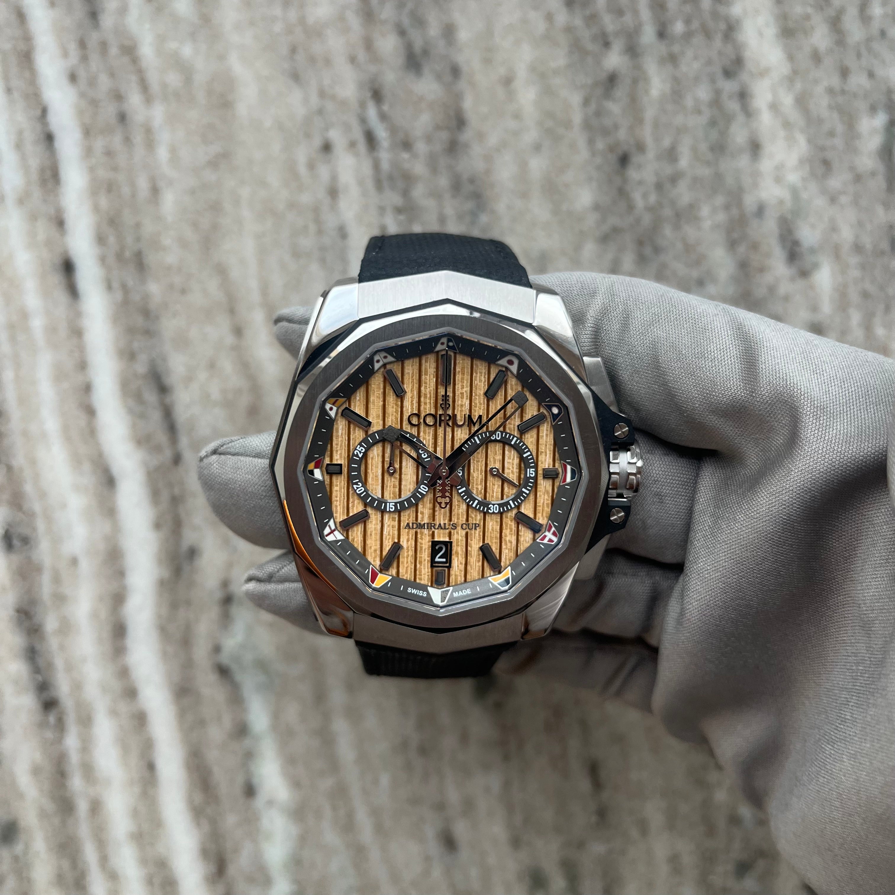 Corum Admiral's Cup AC-One stainless steel 2025
