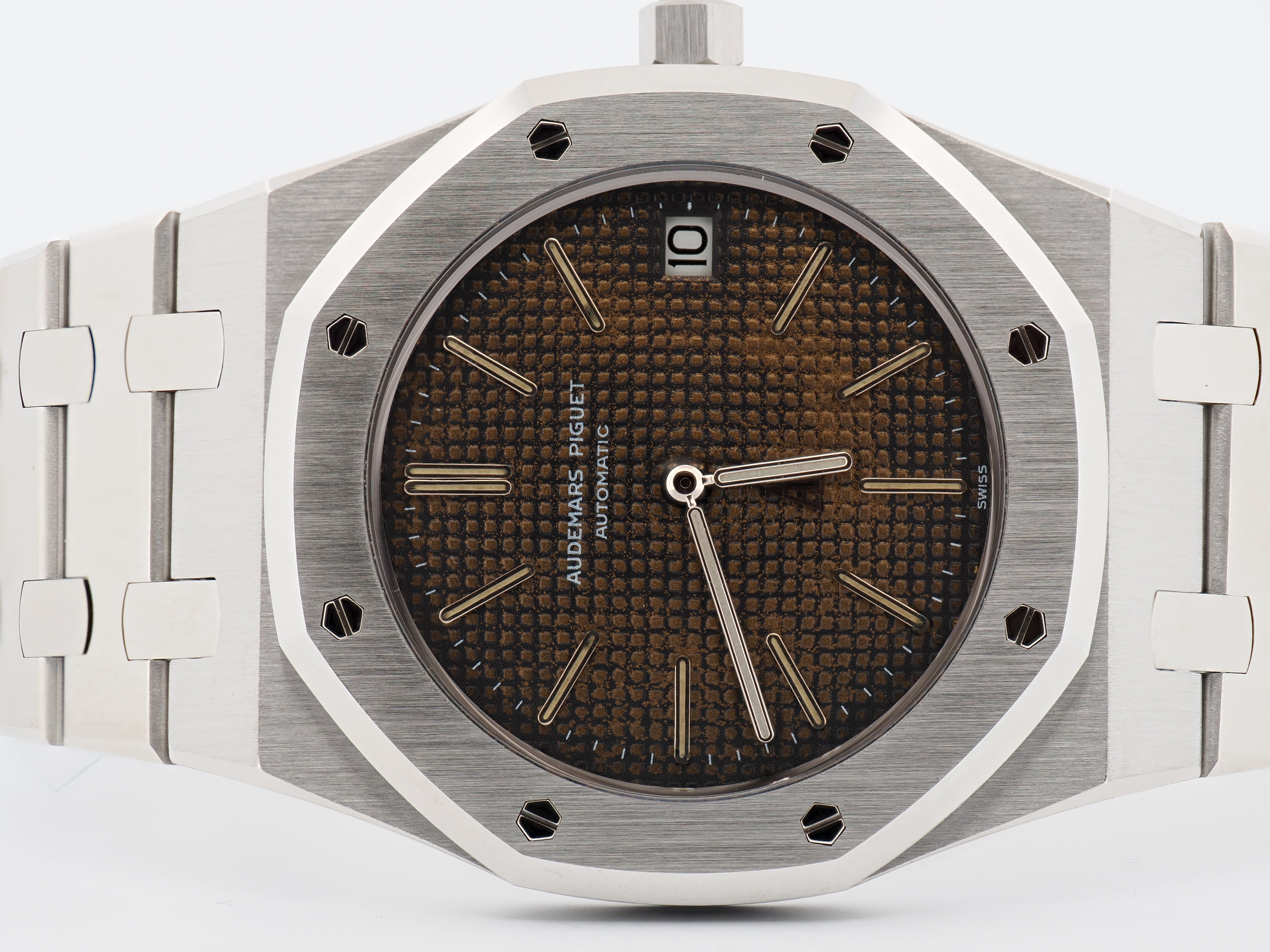 Royal Oak Jumbo 5402ST  - Extract from the Archives - Service 2025 - Tropical Dial - A Serie 1974