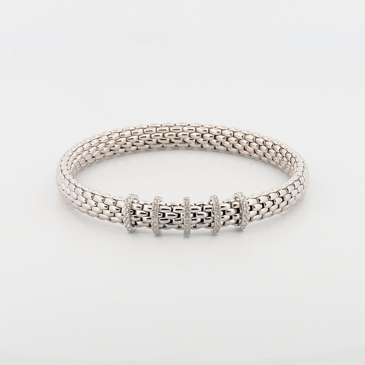 Flex'it-armband mit Diamant Pavé Gr. M