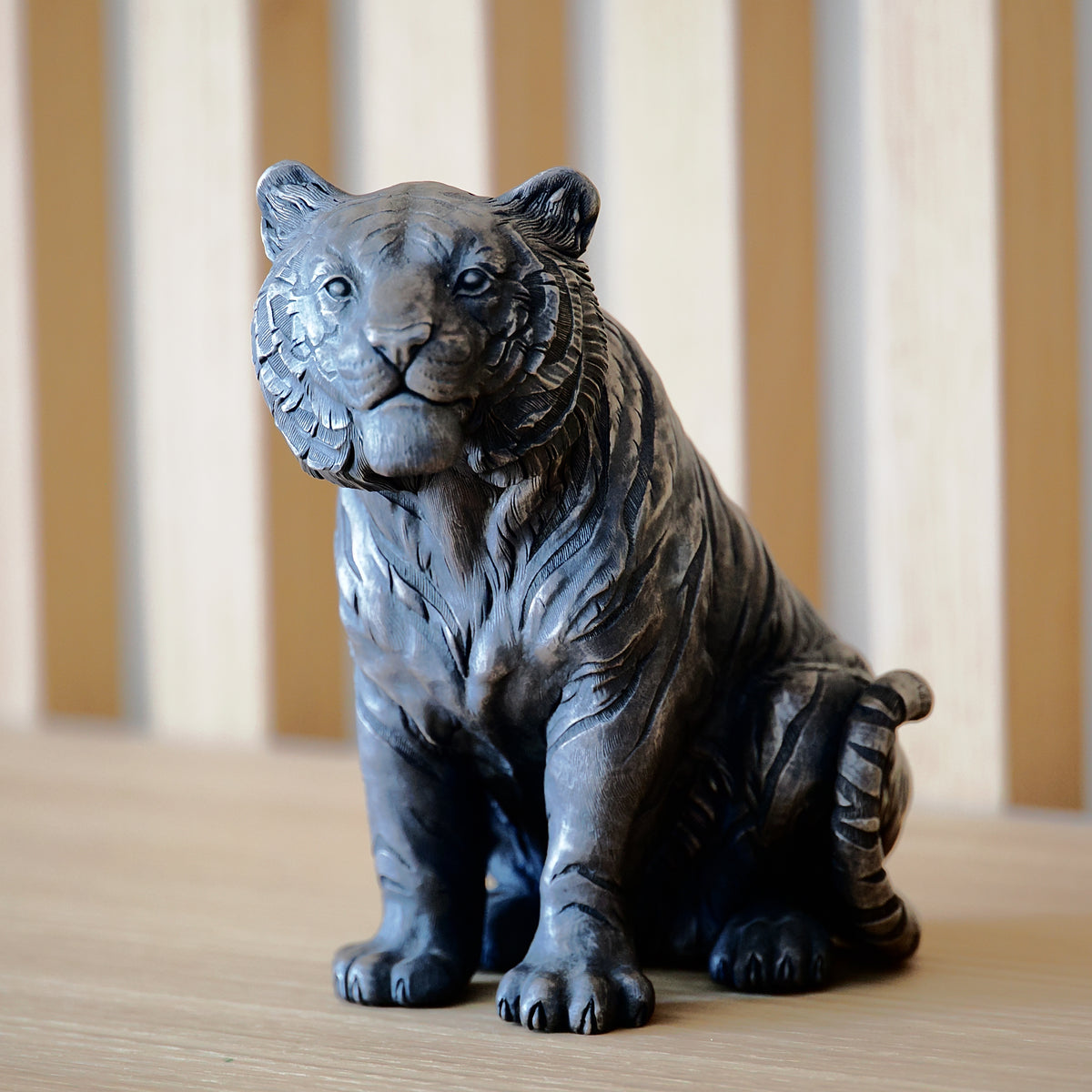 Olmart House „Tiger“ No. 5/12 / Limited Edition / 925er Silber / Echtheitszertifikat